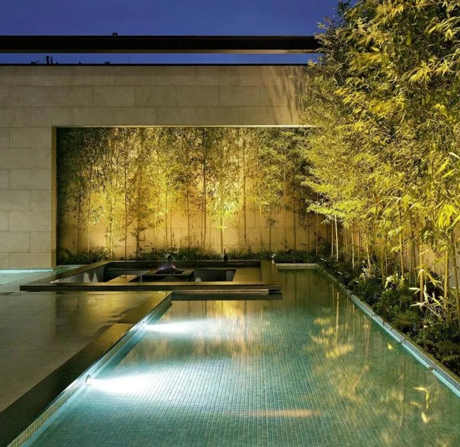 Discover Bliss with Day-to-Night Pool Design