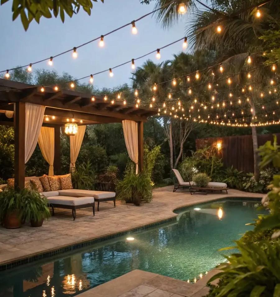 Outdoor Pool Decor Trends That Elevate Backyard Ambience