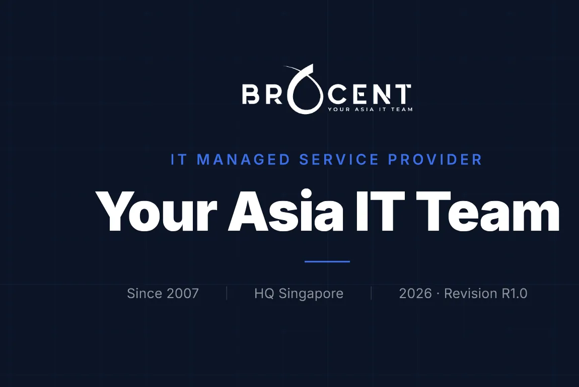 Brocent Company Profile 2026 (English) — Your Asia IT Team