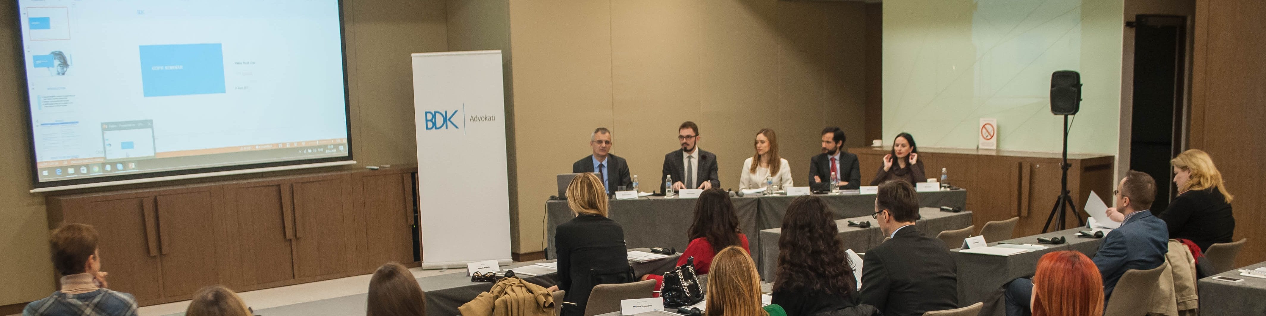 BDK Advokati holds seminar on EU General Data Protection Regulation