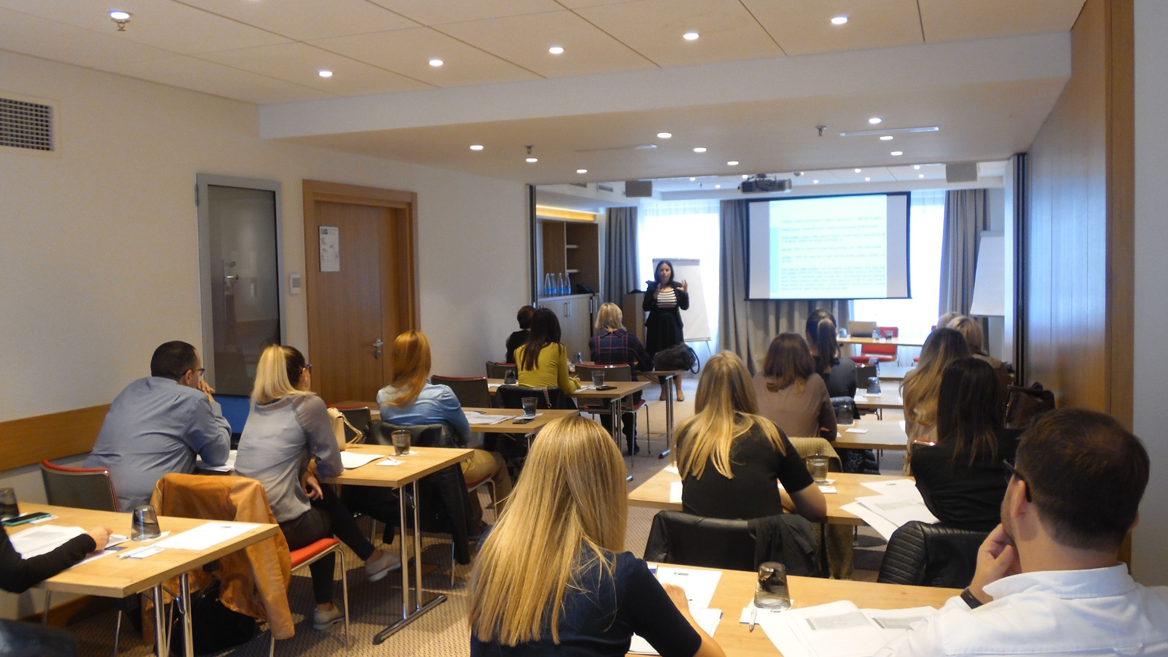 Data processing at the workplace