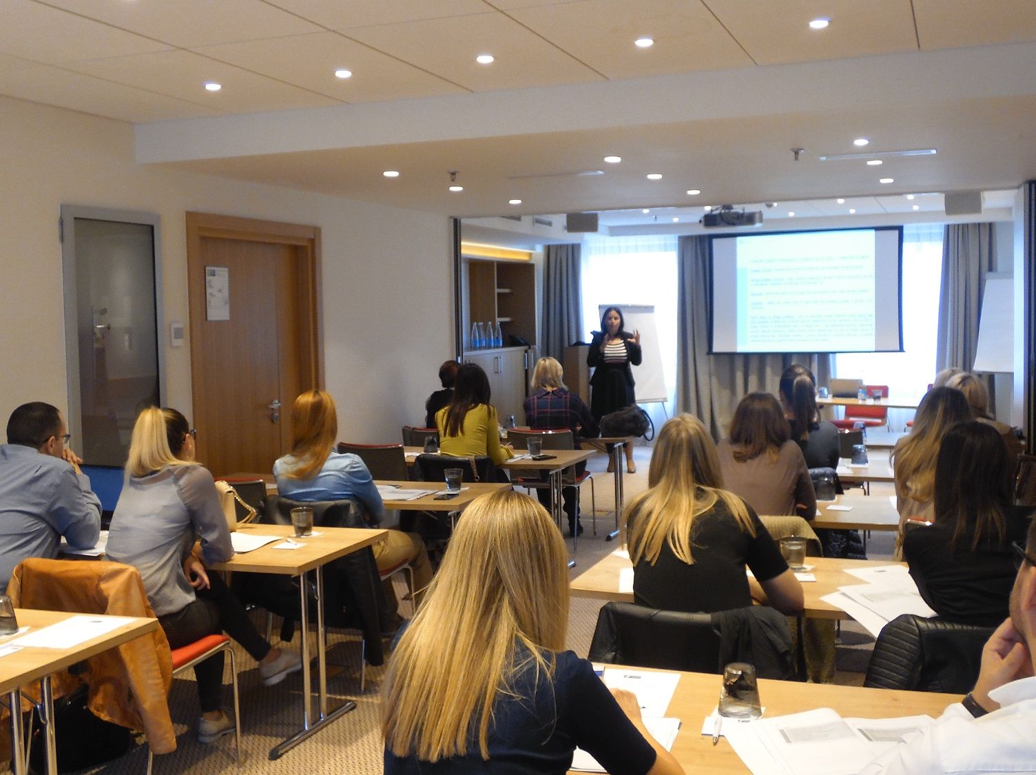 Data processing at the workplace