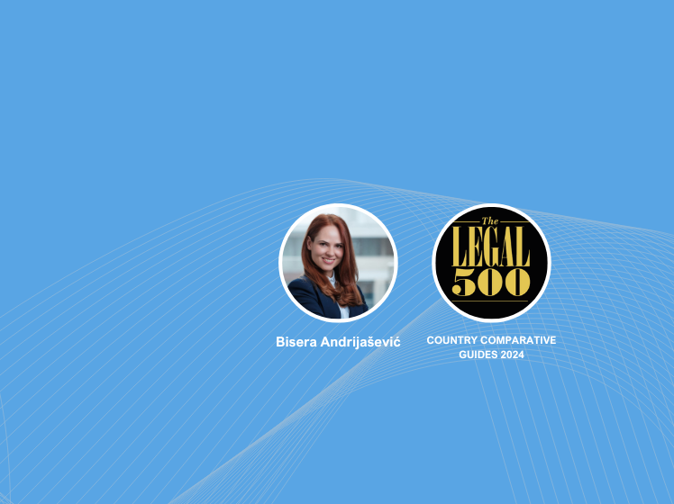 Bisera Andrijašević authored the chapter on Serbia in the 1st Edition of The Legal 500: Life Sciences Comparative Guide