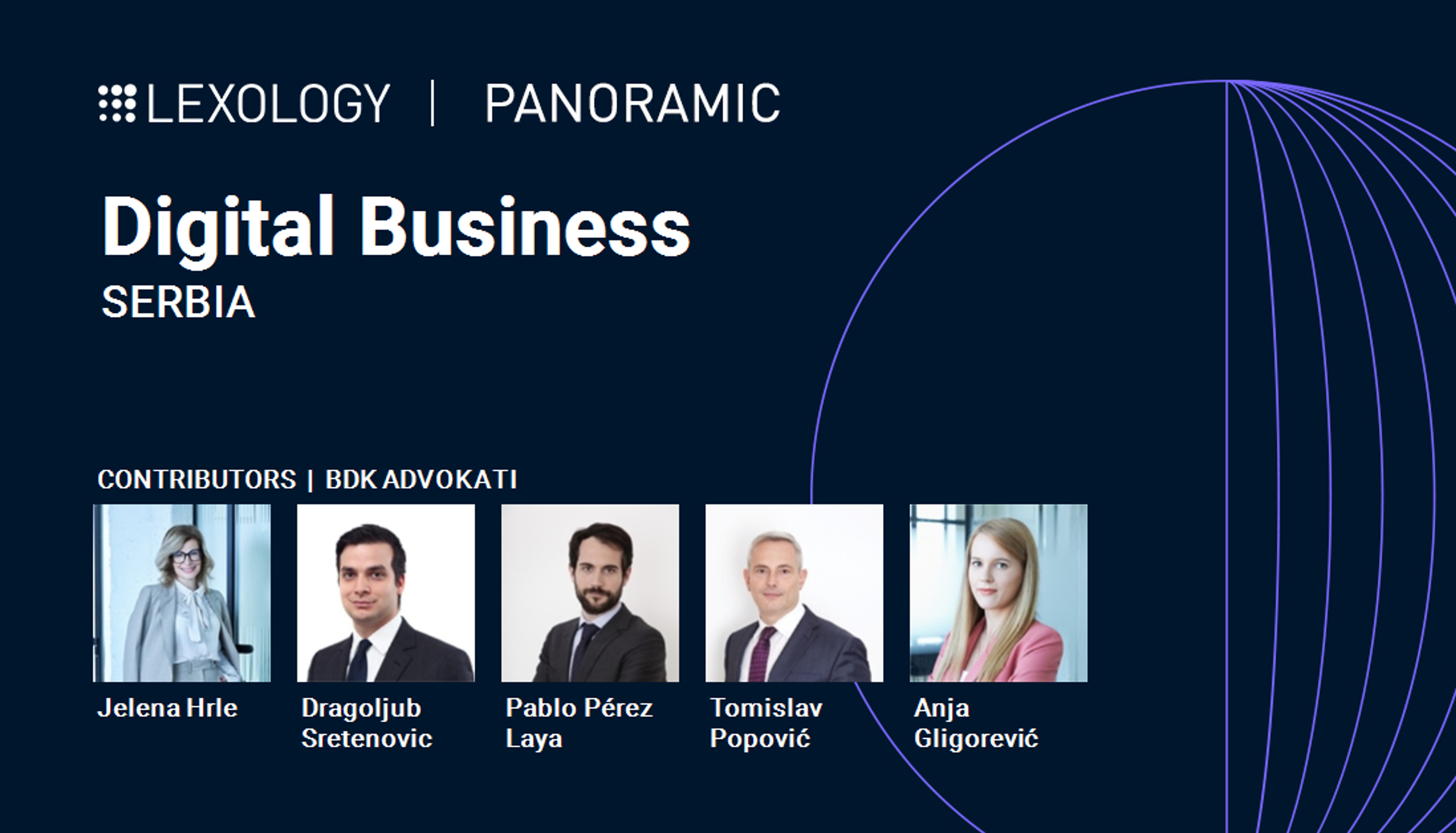 Lexology Panoramic: Digital Business 2025, Serbia