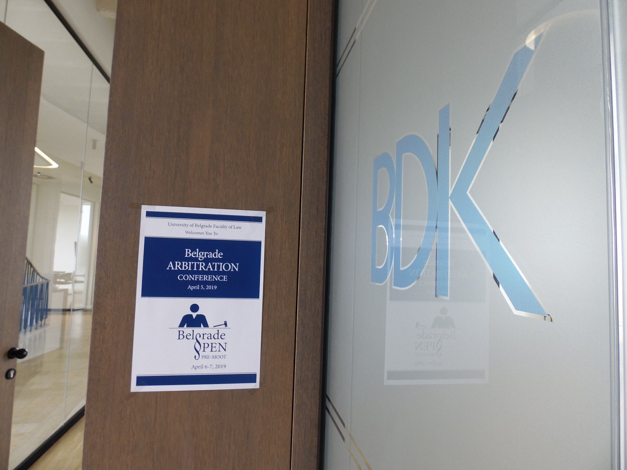 BDK Advokati at XI Belgrade Arbitration Conference and Belgrade Pre Moot Competition