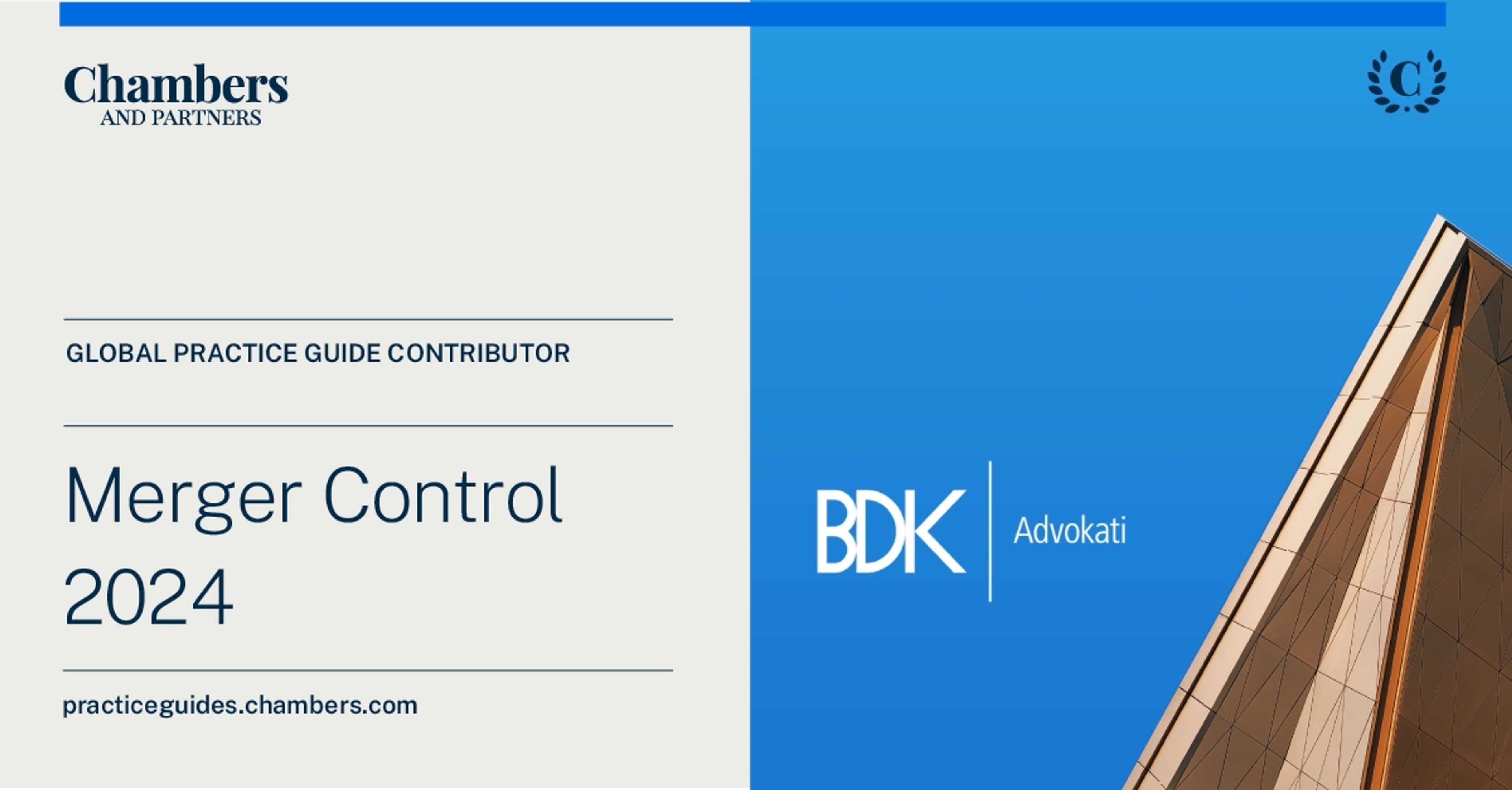 BDK Advokati contributes to Chambers Practice Guide on Merger Control