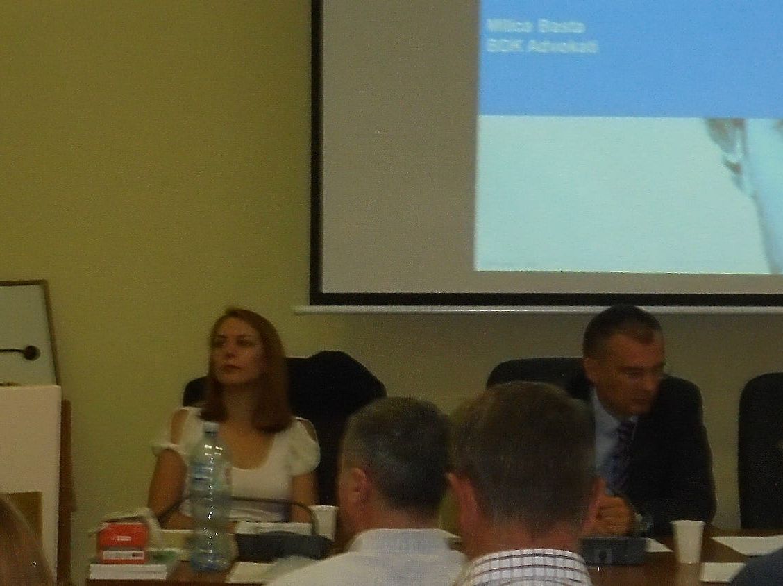 Milica Basta delivers trainings on data protection
