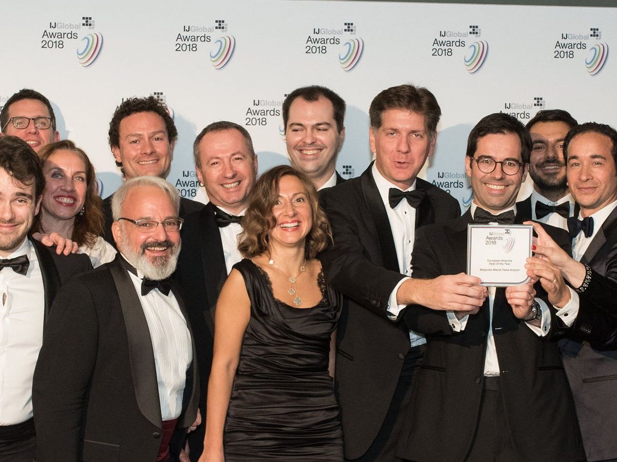 Belgrade Airport Concession wins IJ Global European Airports Deal of the Year 2018