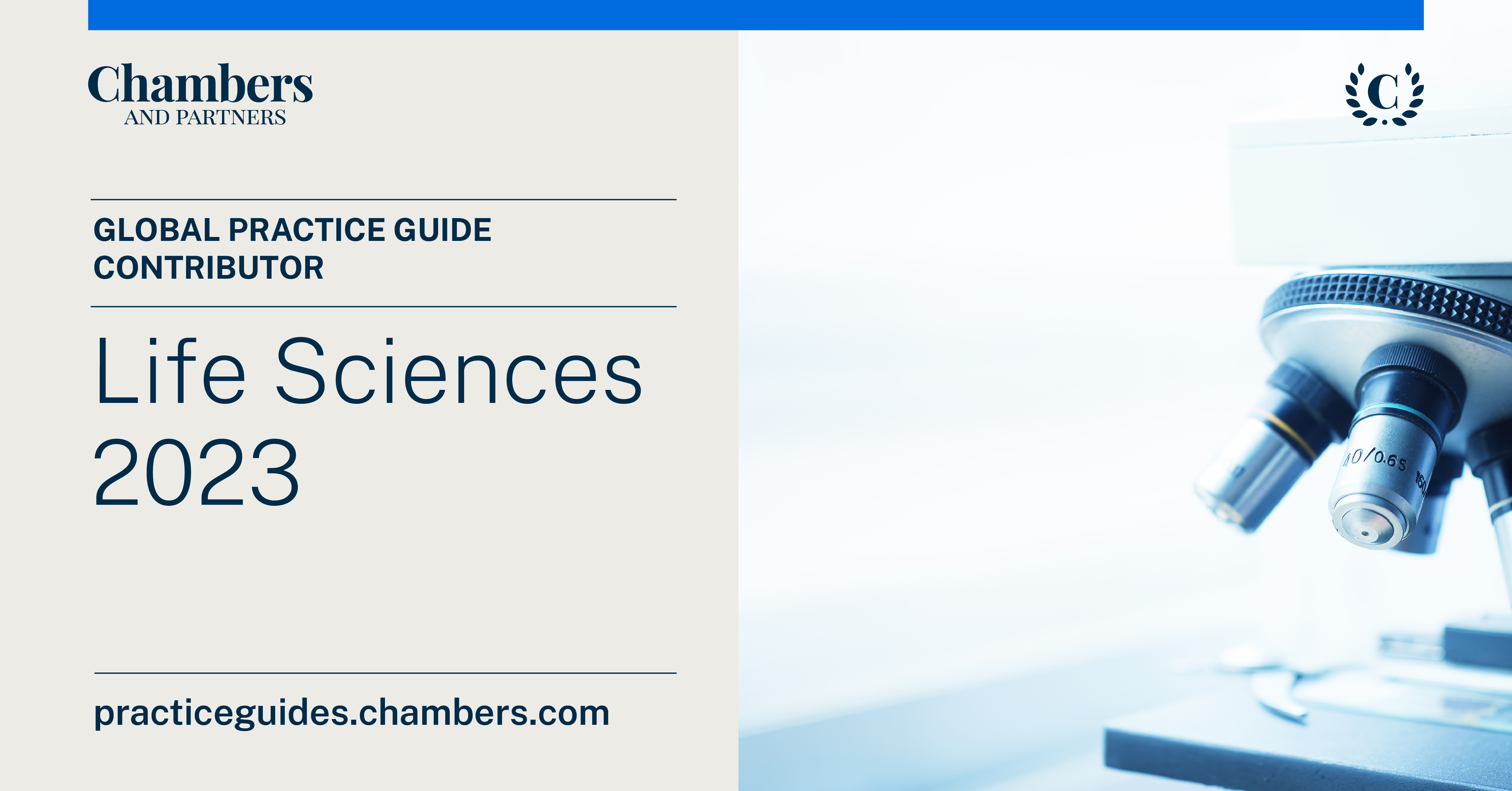 Bisera Andrijašević and Anja Gligorević, “Chambers and Partners: Life Sciences”, Serbia, 2023 edition