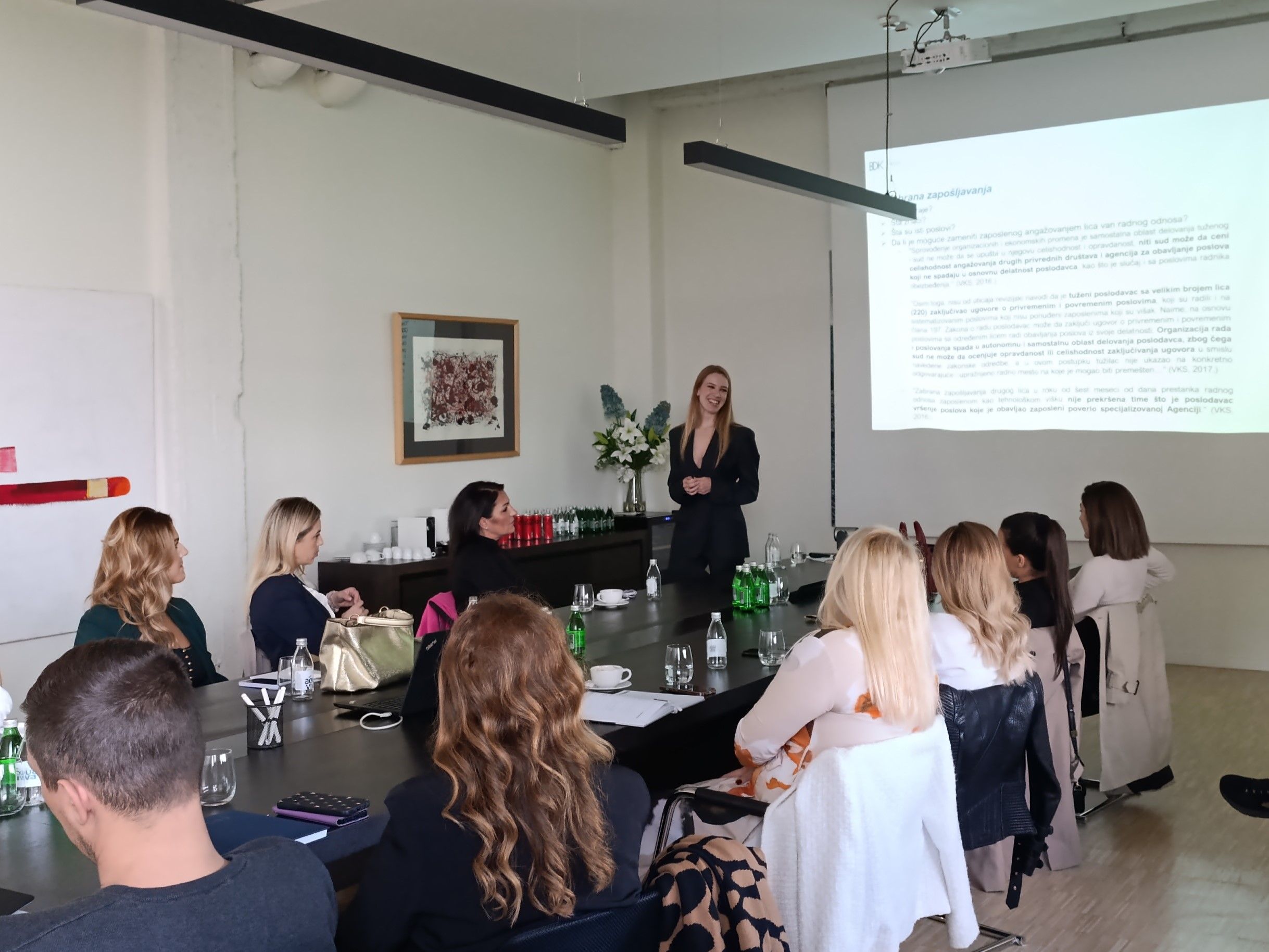 BDK Advokati workshop on termination of employment for redundancy