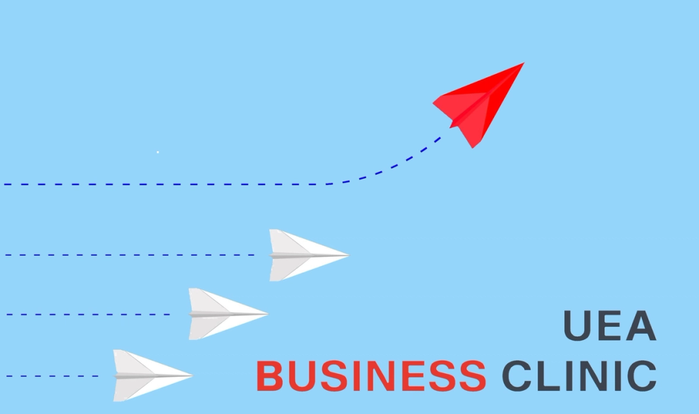 UEA business clinic logo