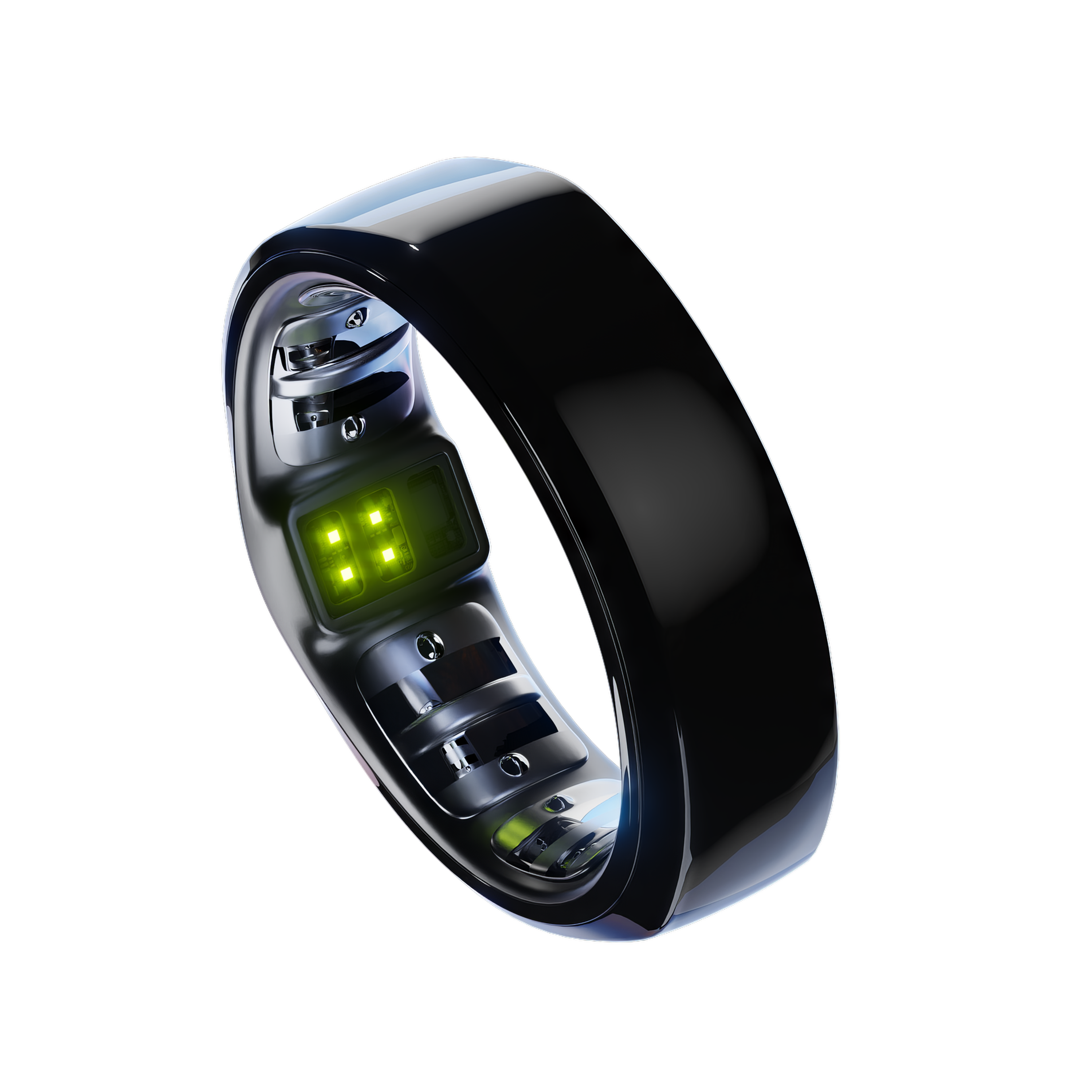Happy Ring showing its inner sensors