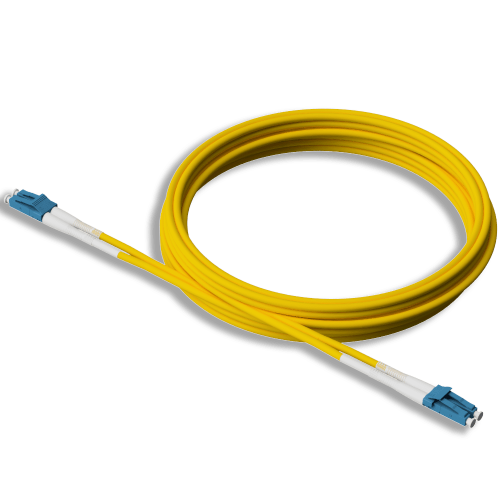LC/UPC-LC/UPC-OS2-DX-B-LSZH-0.5 - LC/UPC Duplex OS2 Fiber Patch Cable 0 ...