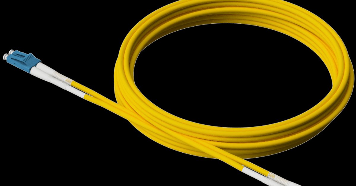 LC/UPC-LC/UPC-OS2-DX-B-LSZH-0.5 - LC/UPC Duplex OS2 Fiber Patch Cable 0 ...