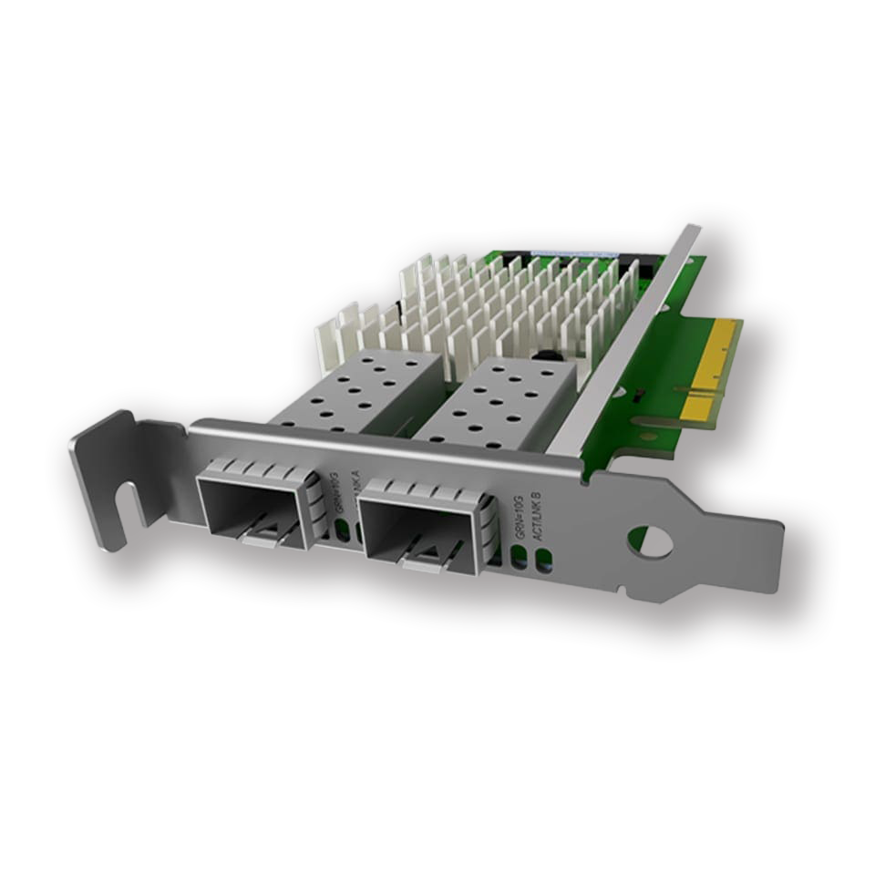 Intel 82599ES 10G SFP+ NIC | Dual Port PCIe | EDGEOPTIC | EDGE