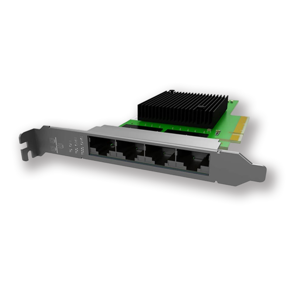 Intel I350 Quad Port GbE NIC | RJ-45 PCIe | EDGEOPTIC | EDGE