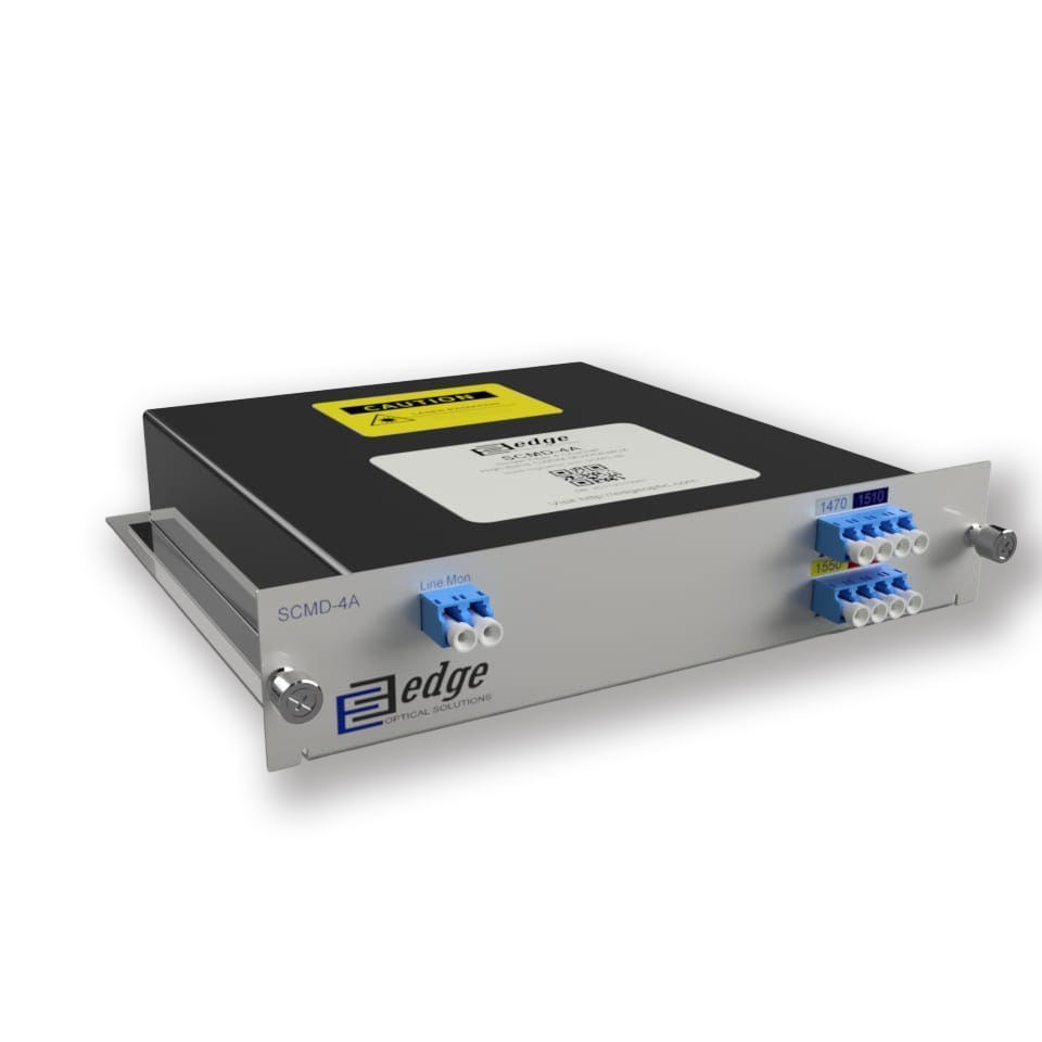 4-Ch Single Fiber CCWDM Mux/Demux Side A | EDGEOPTIC | EDGE