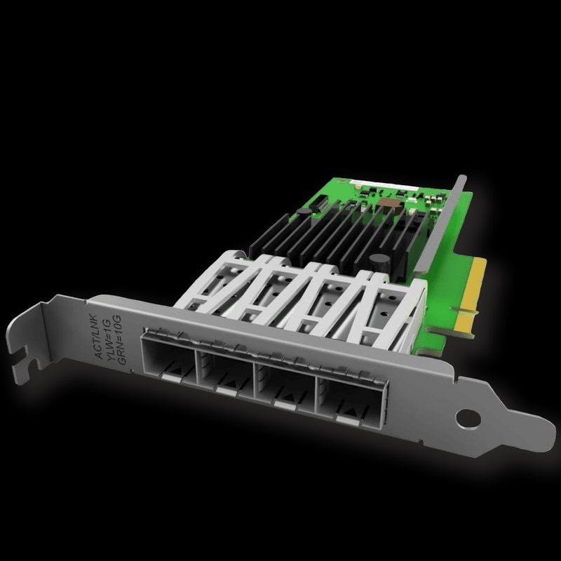 Intel XL710 10G SFP+ NIC | Quad Port PCIe | EDGEOPTIC | EDGE Intel XL710 10G SFP+ NIC | Quad Port PCIe | EDGEOPTIC | EDGE