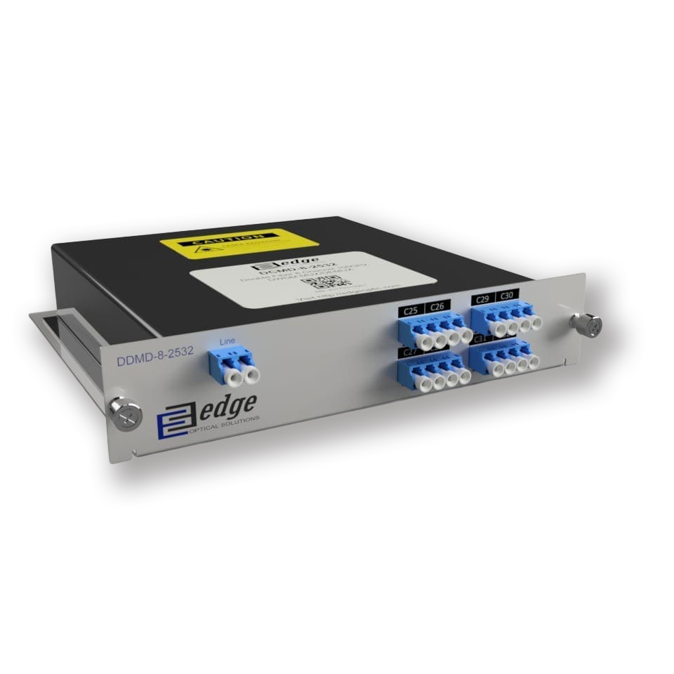8-Ch 100GHz DWDM Ch25-32 Modular | EDGEOPTIC | EDGE Optical Solutions