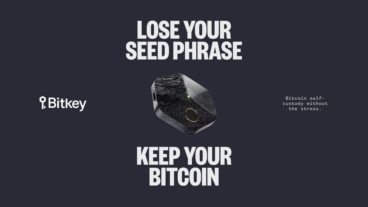 Beyond the seed phrase: Why we built Bitkey