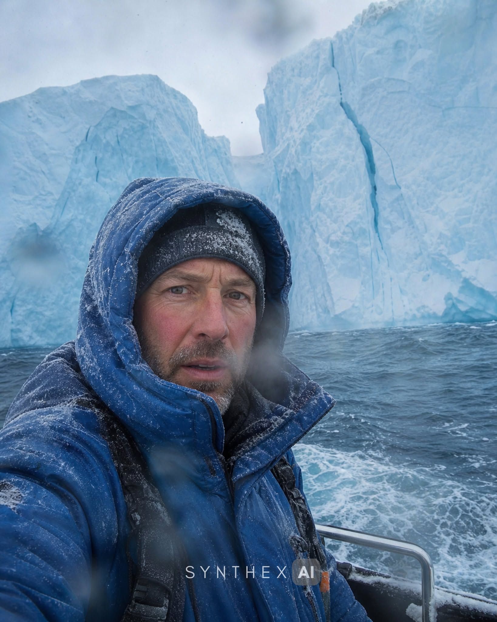 Generate Polar Iceberg Danger Selfies