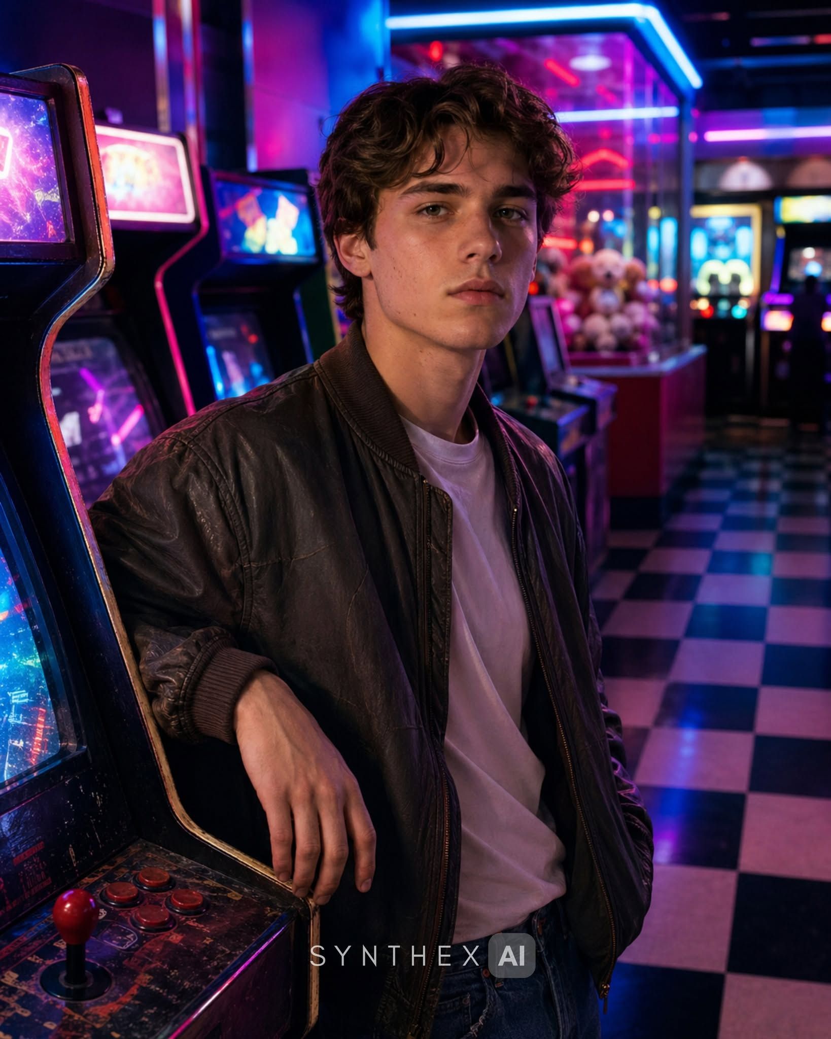 Generate Retro Arcade Character Portraits