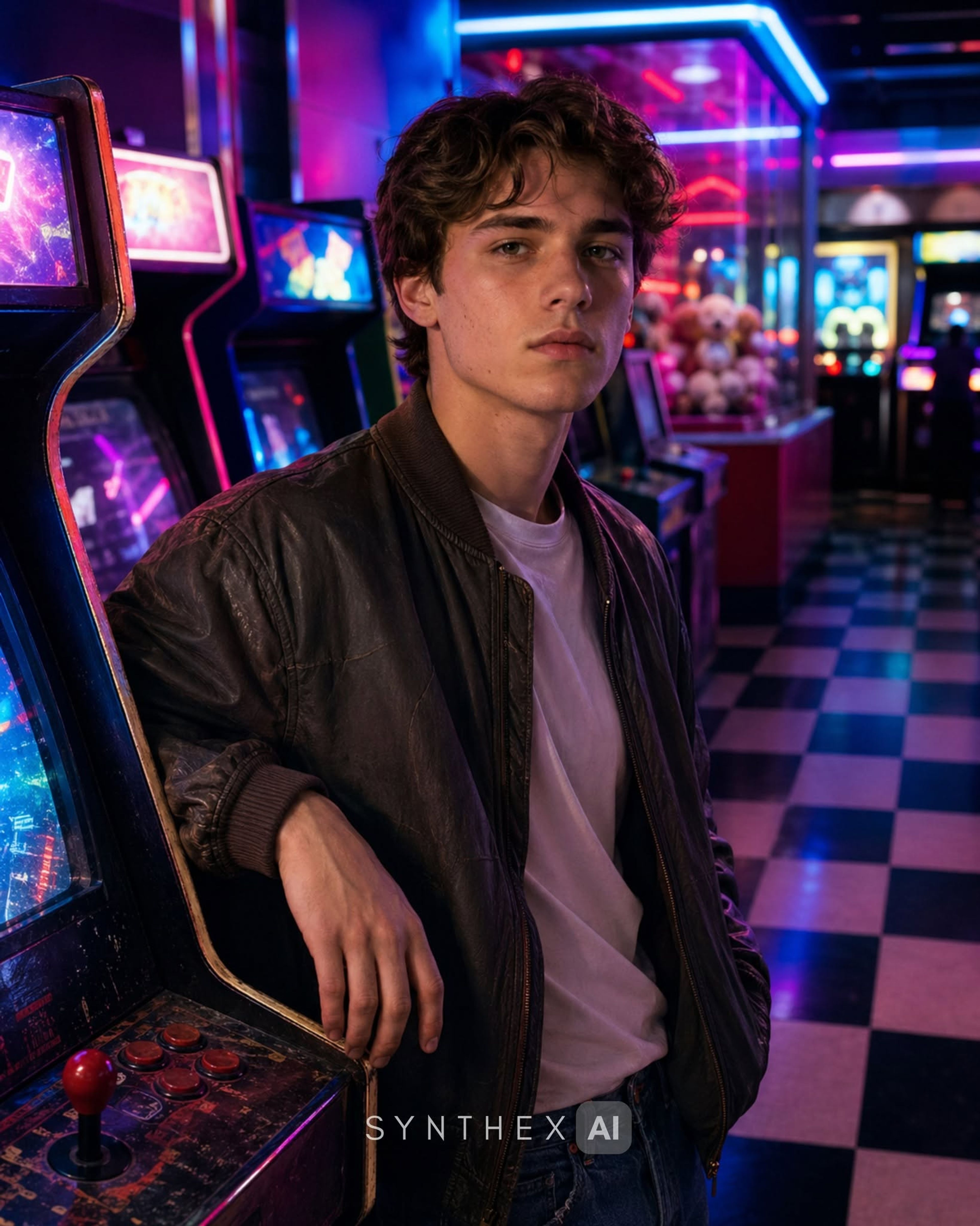 Generate Retro Arcade Character Portraits