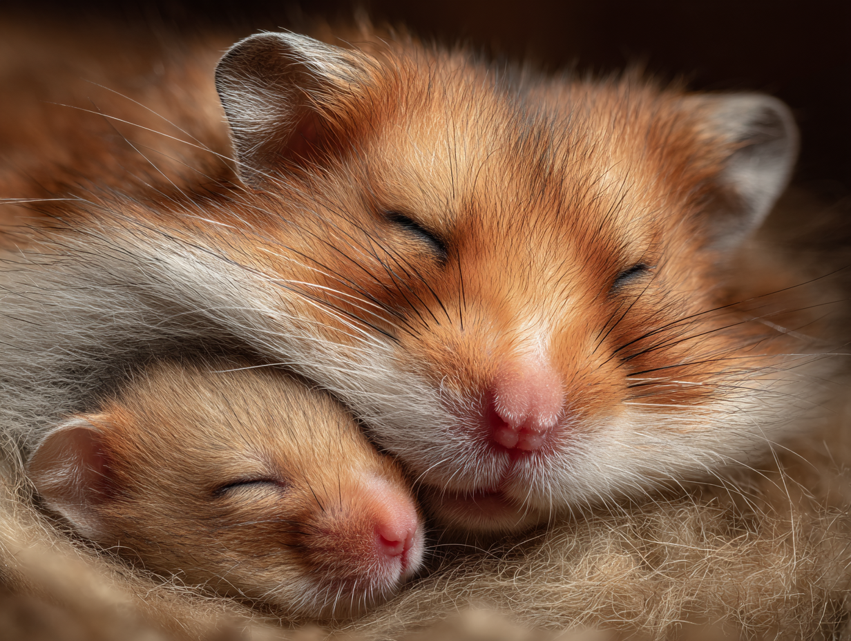 Incredibly Heartwarming Professional Photograph of Hamster