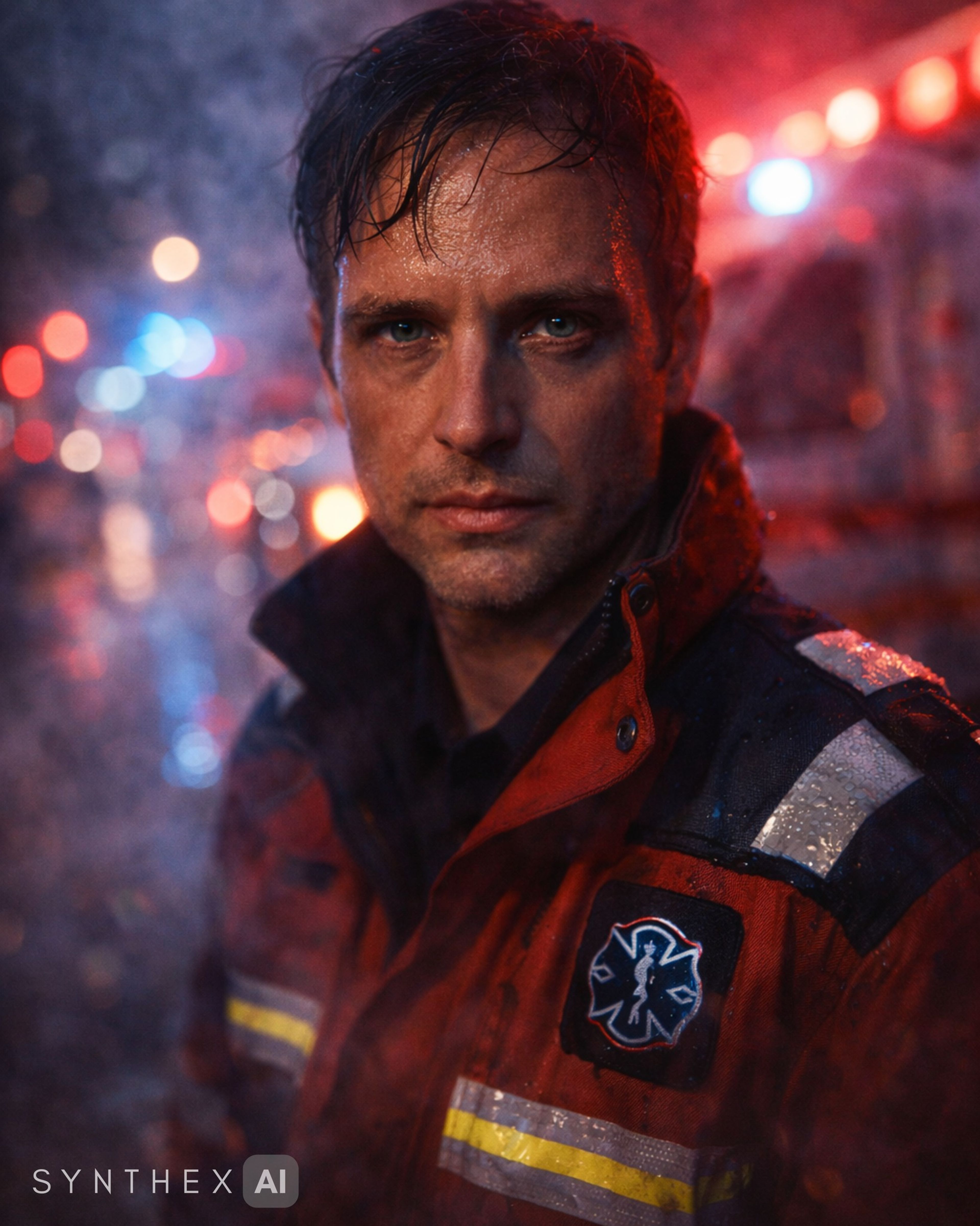 Generate Night Shift Paramedic Portraits