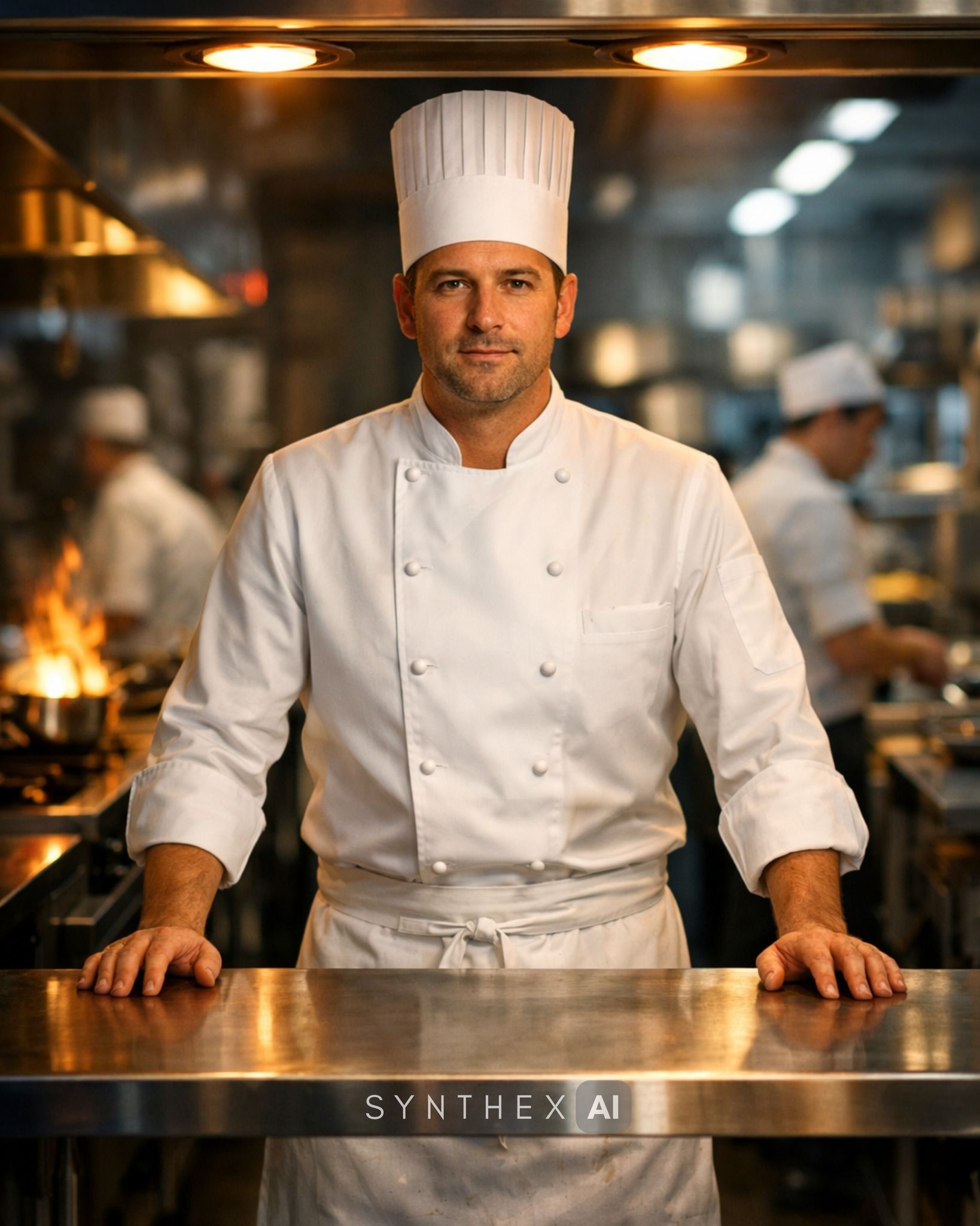 Generate Fine Dining Chef Portraits
