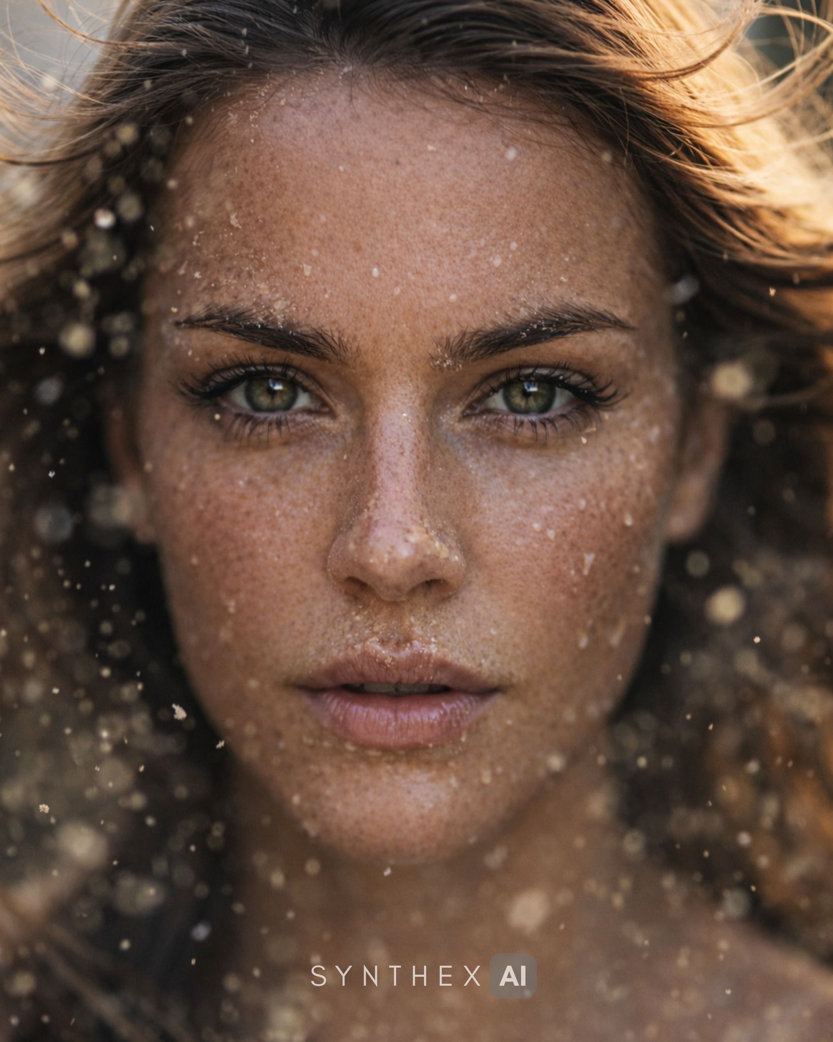 Generate Pollen Cloud Beauty Portraits