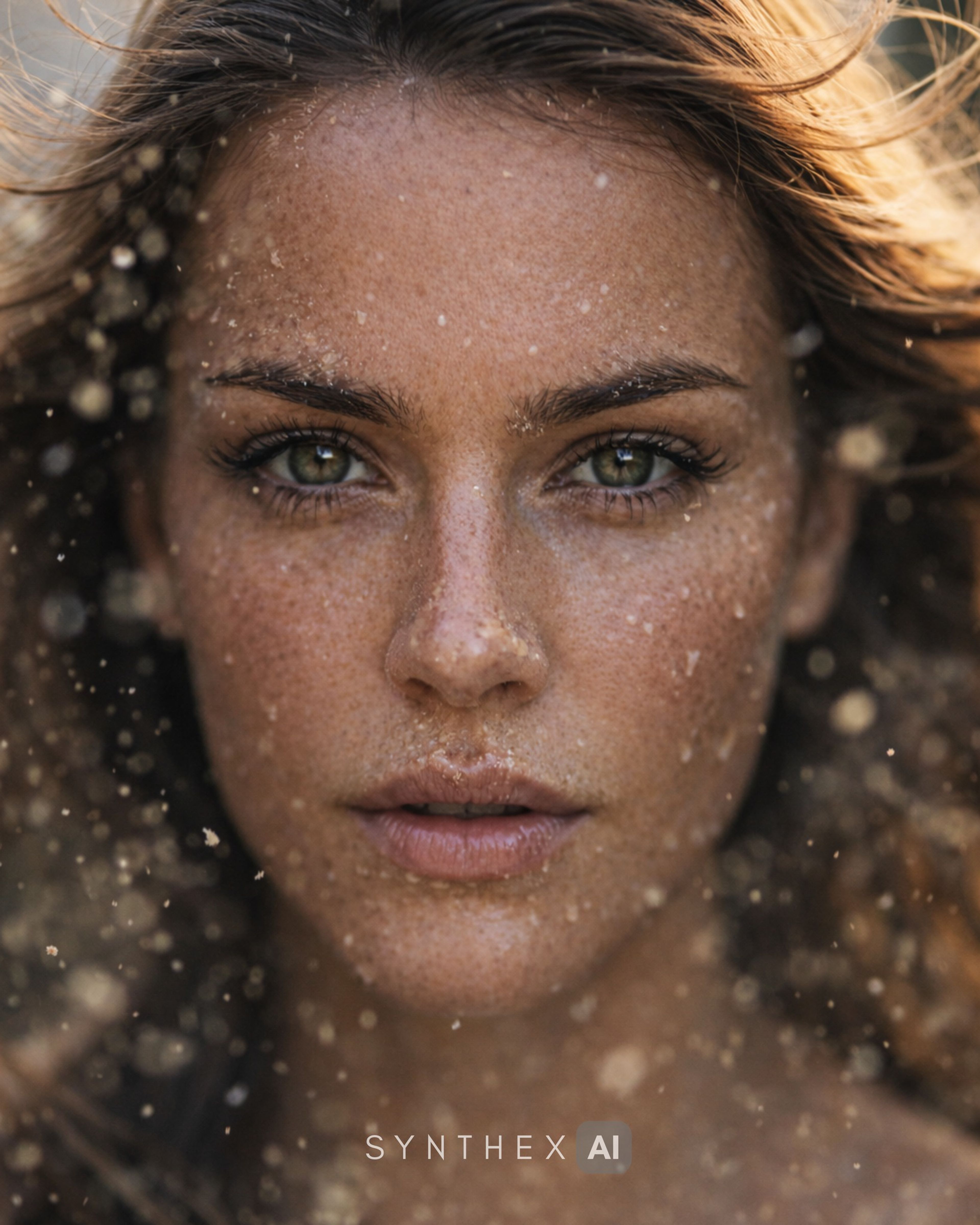 Generate Pollen Cloud Beauty Portraits