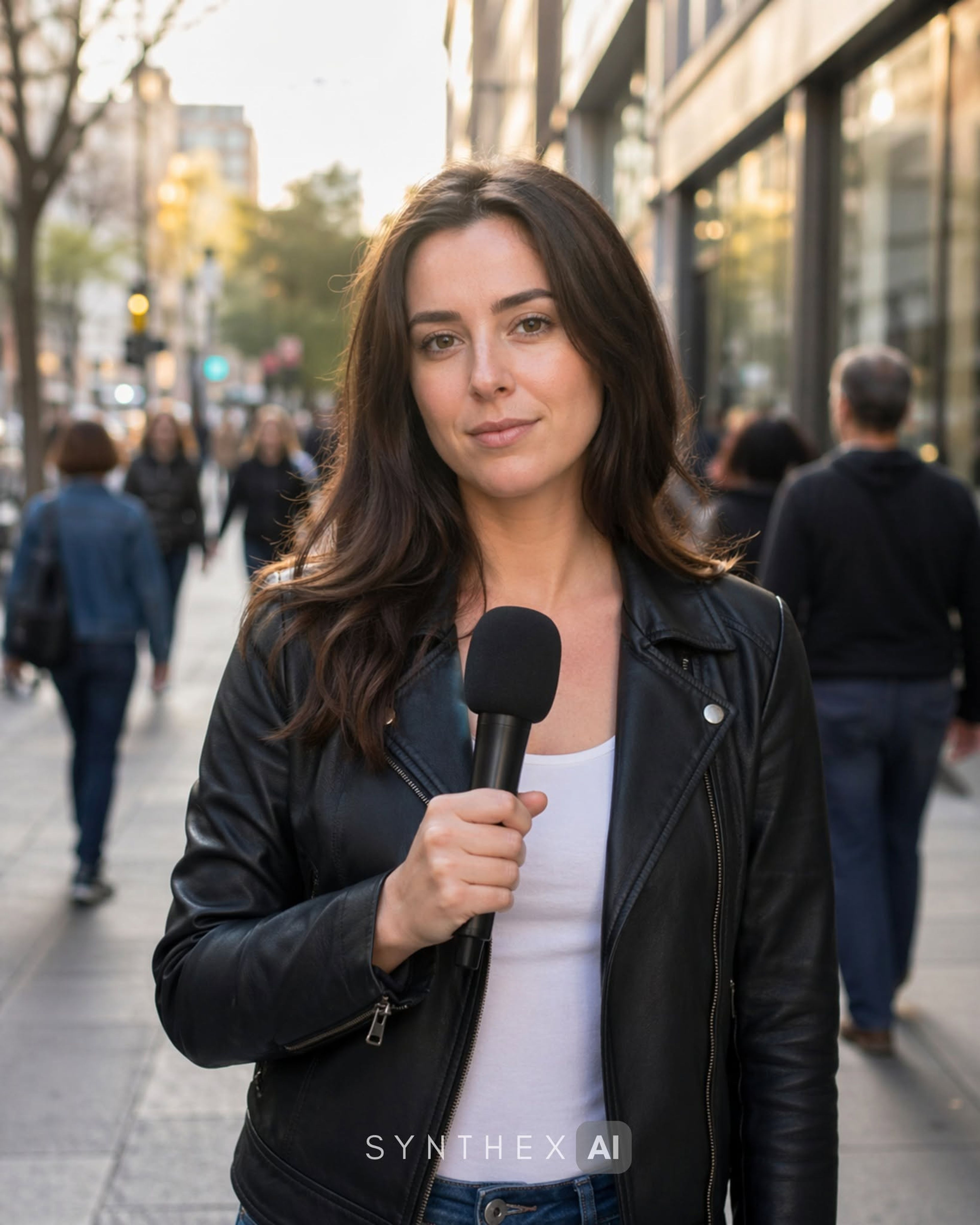 Generate Street Interview Creator Portraits