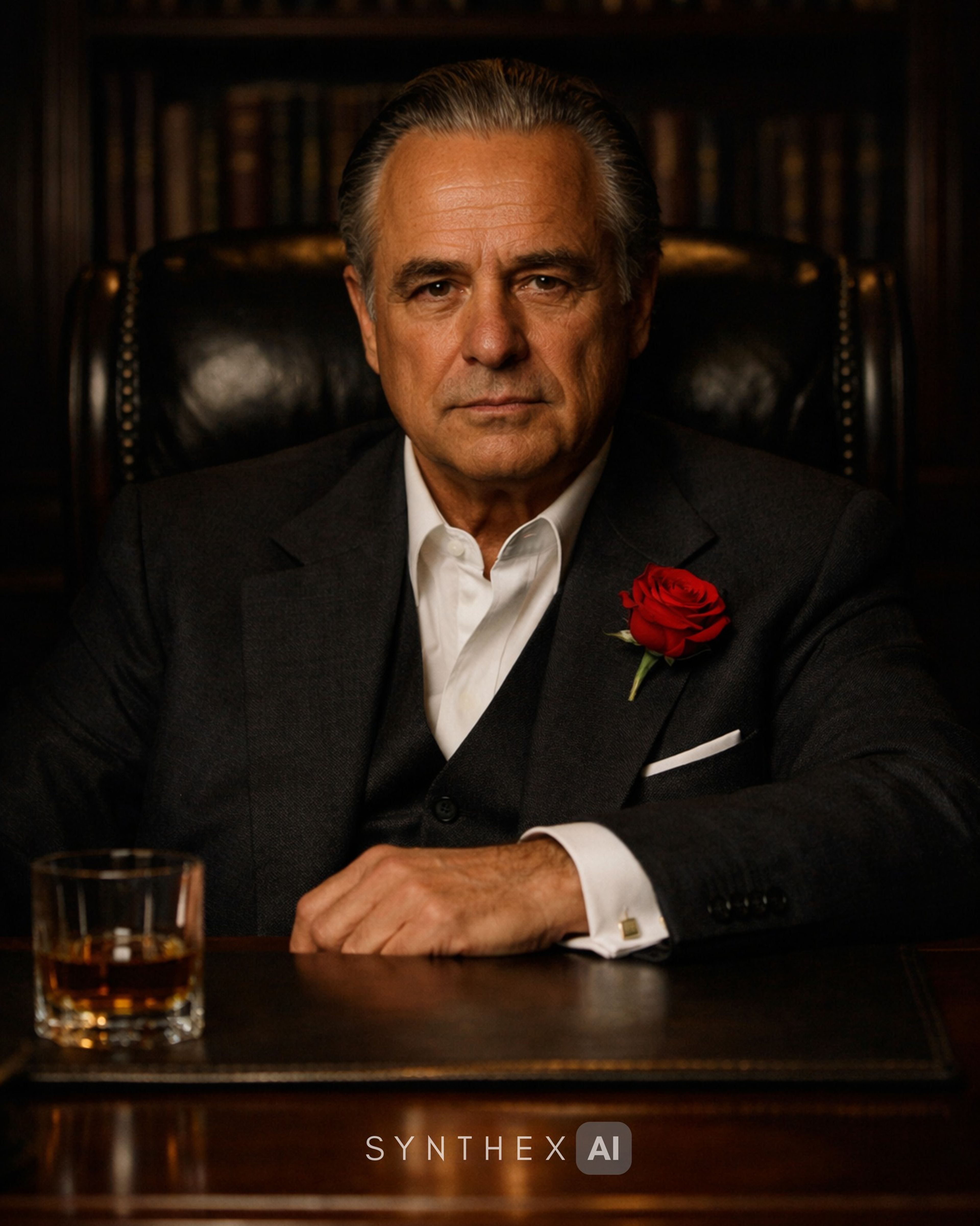 Create Mahogany Study Authority Portraits
