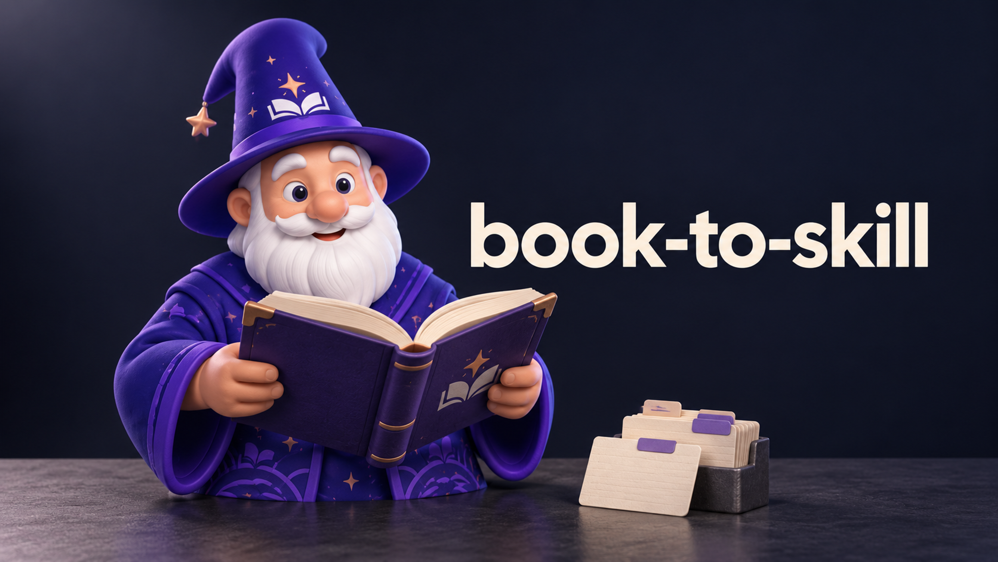How to turn books into AI skills with book-to-skill