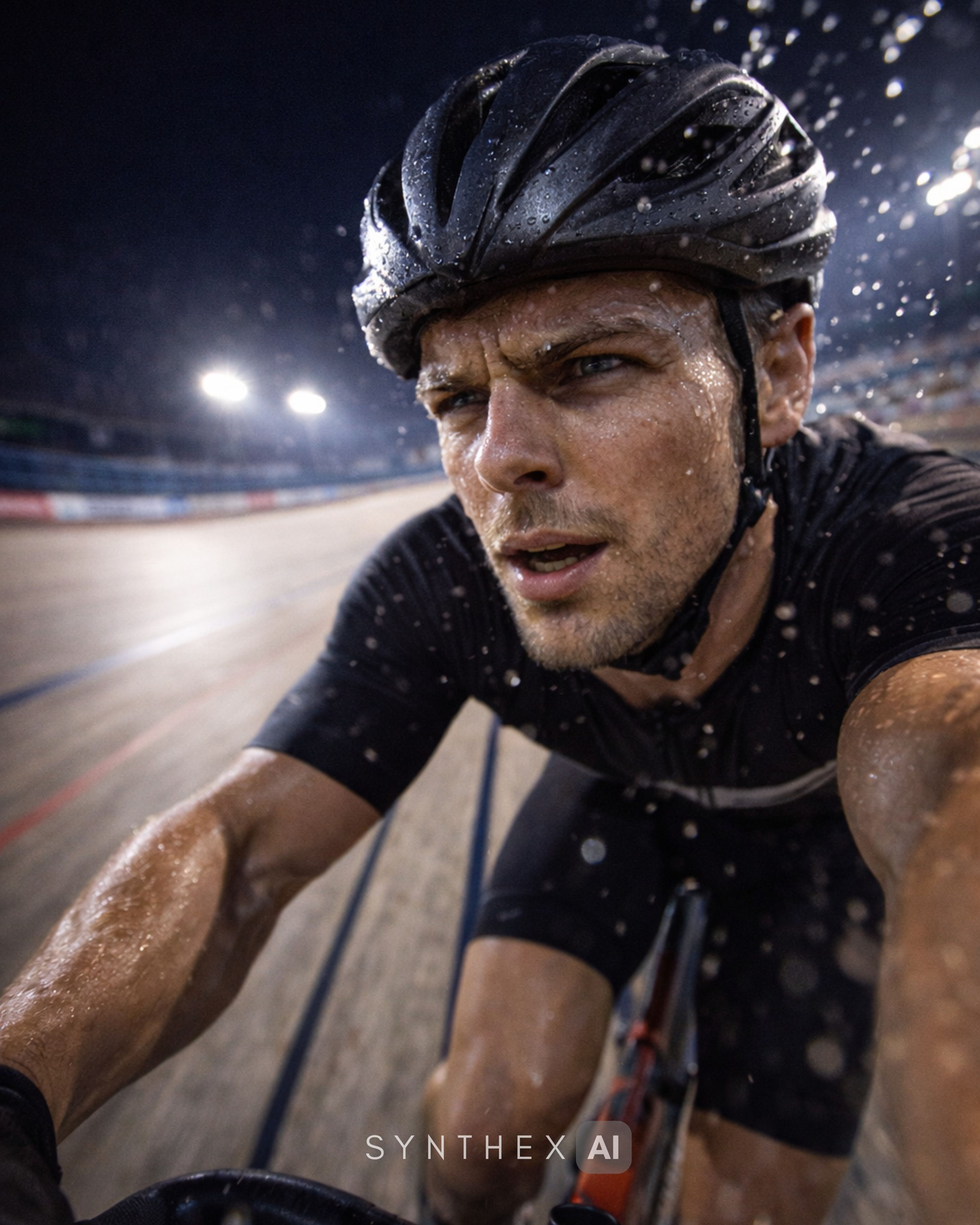 Generate Velodrome Sprint Selfies