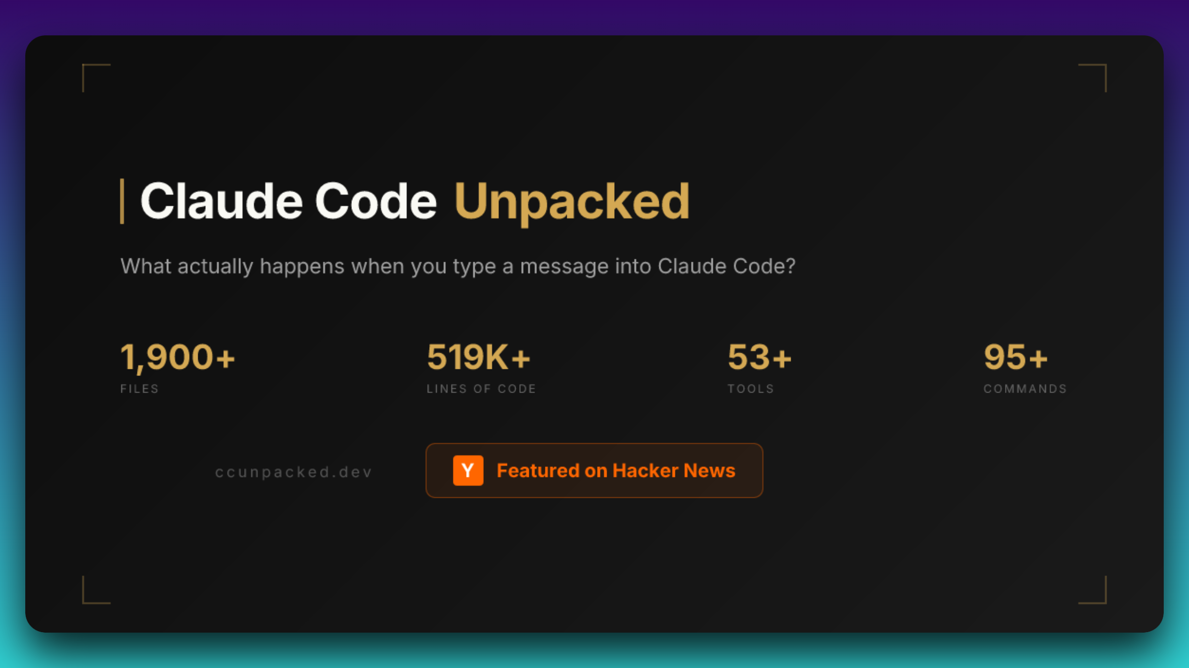 Claude Code Unpacked preview
