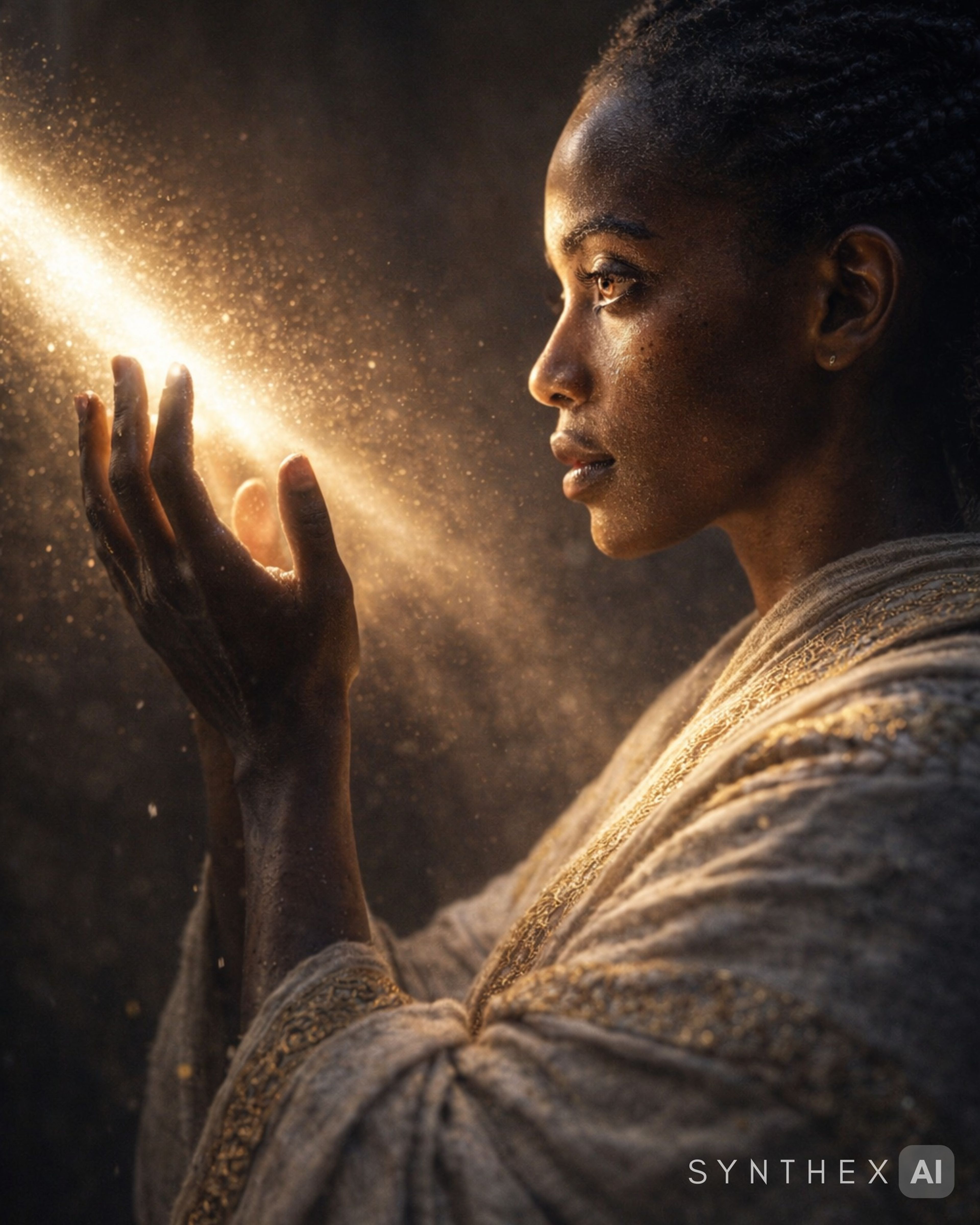 Generate Sunbeam Sorceress Ritual Portraits