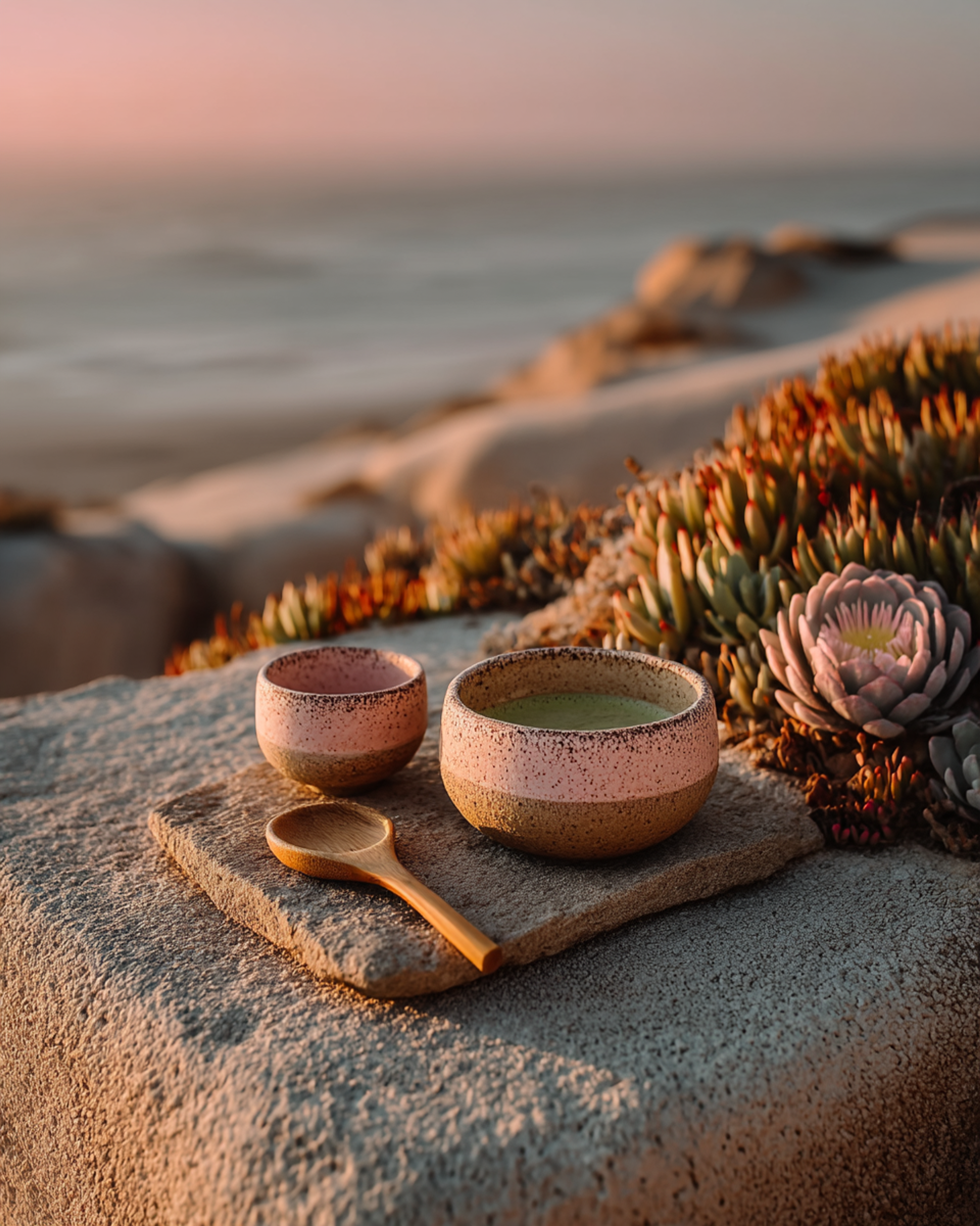 Ceramic Matcha Set Desert Product Photo