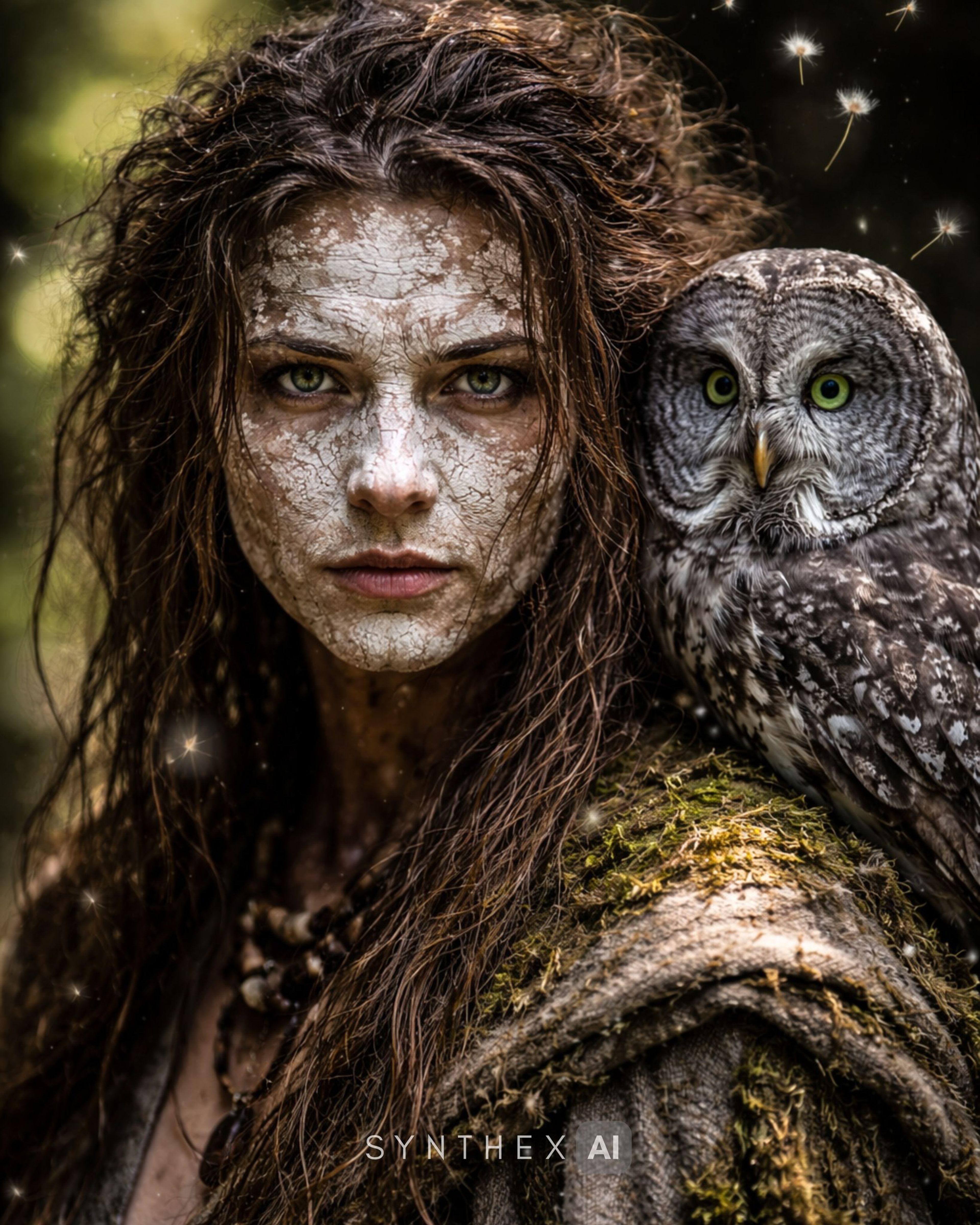 Generate Forest Mystic Owl Portraits