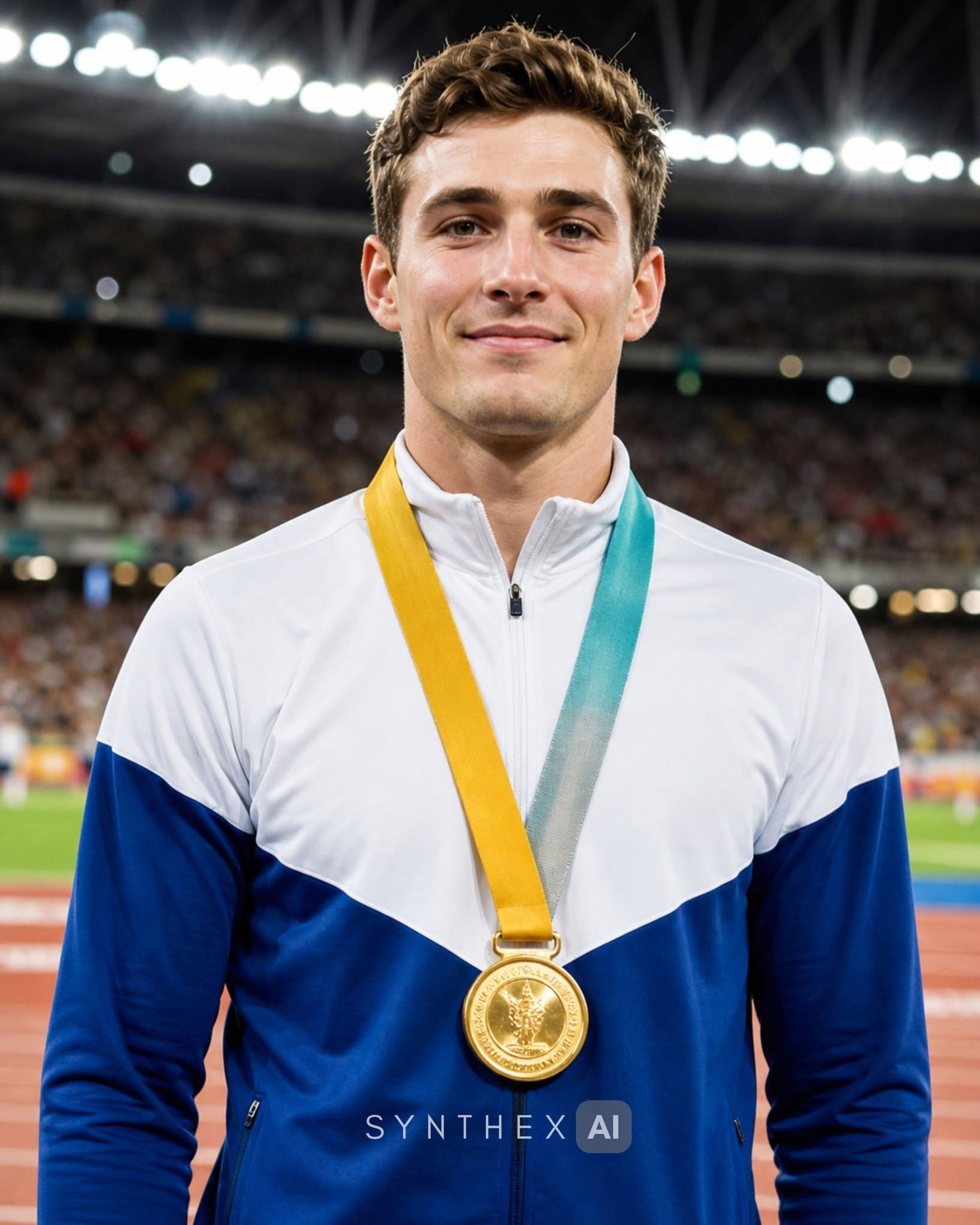 Generate Athletics Medal Portraits