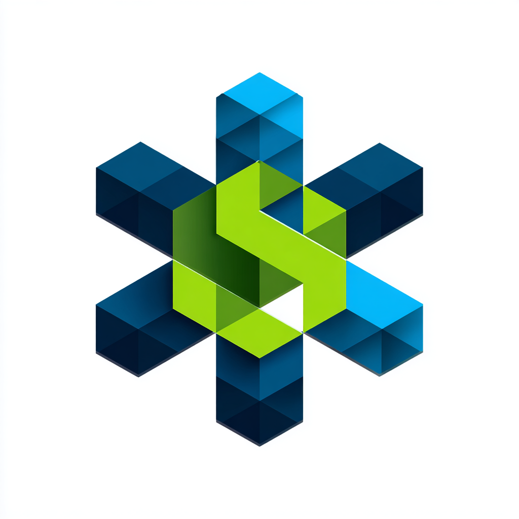 Cybersecurity Startup Vector Logomark