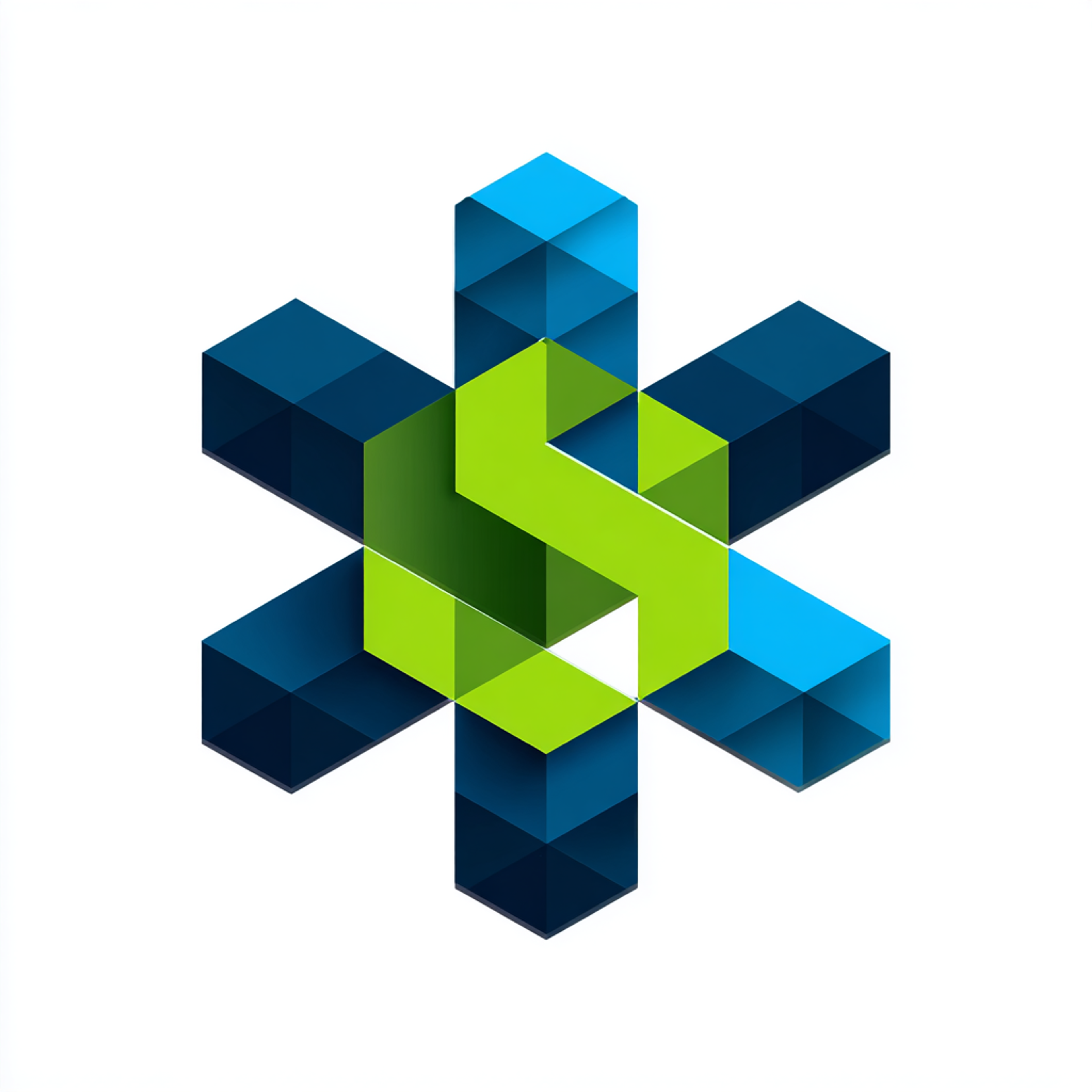Cybersecurity Startup Vector Logomark
