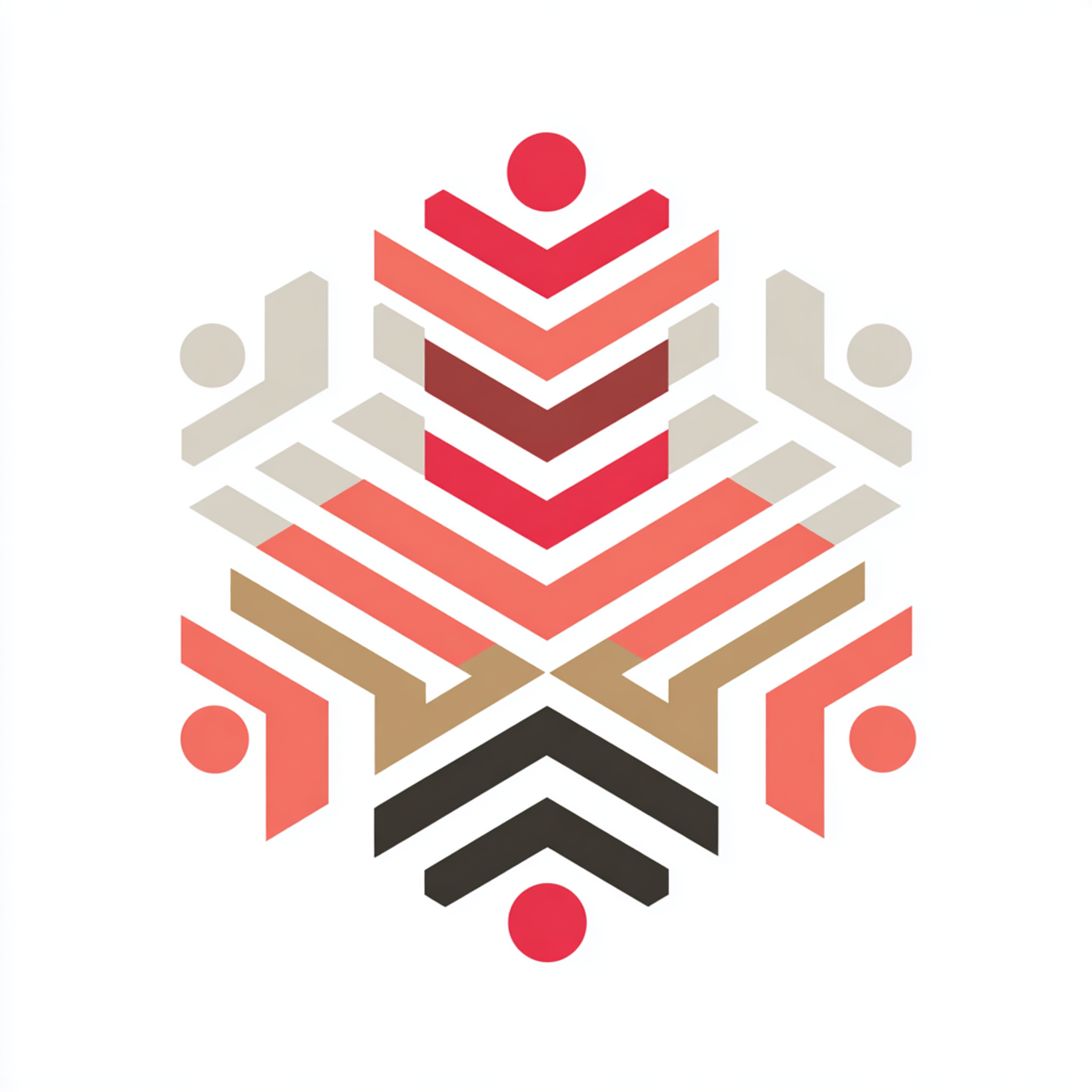 Seaside Boutique Hotel Vector Logomark Composition 2