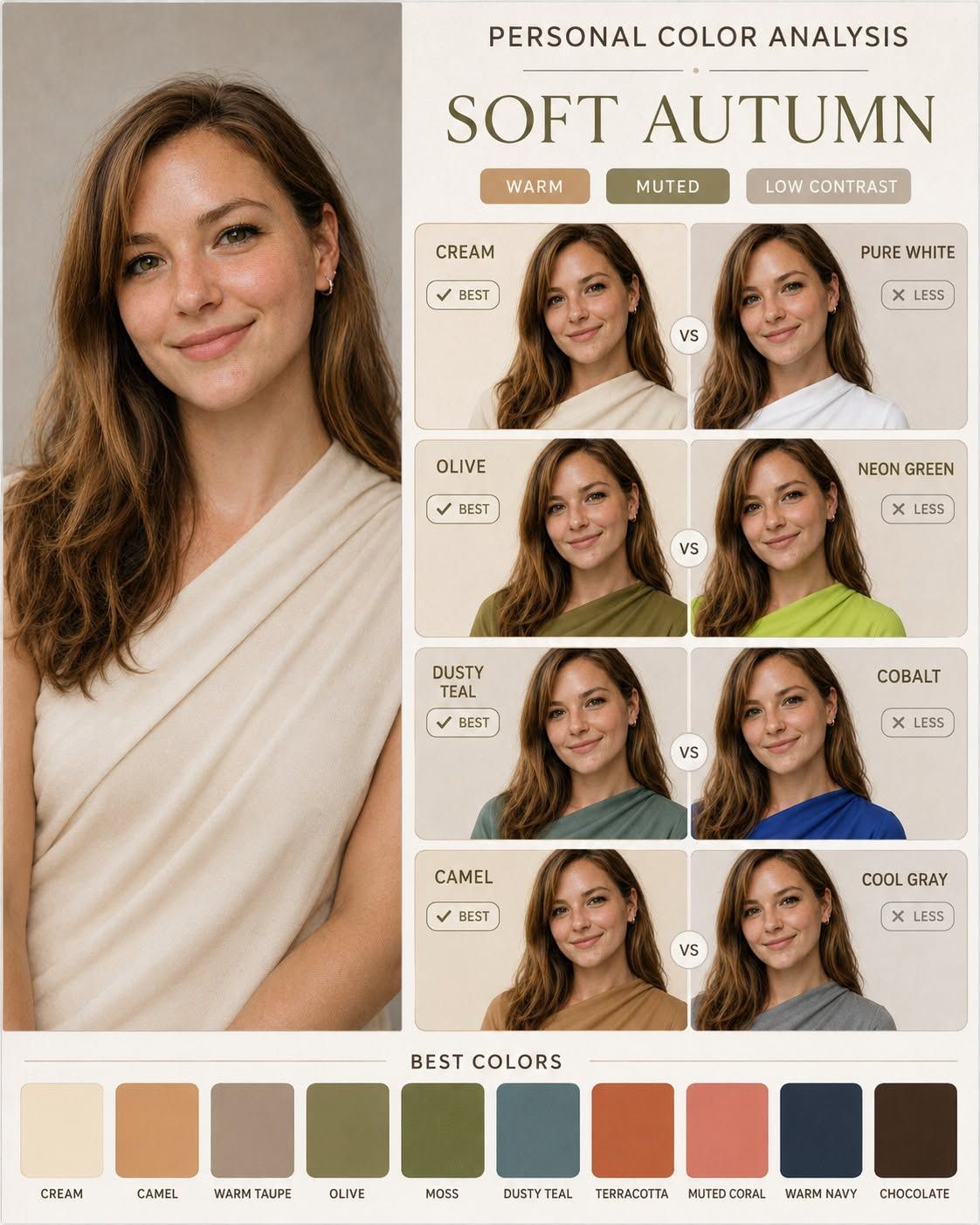 Design Personal Color Analysis Graphics