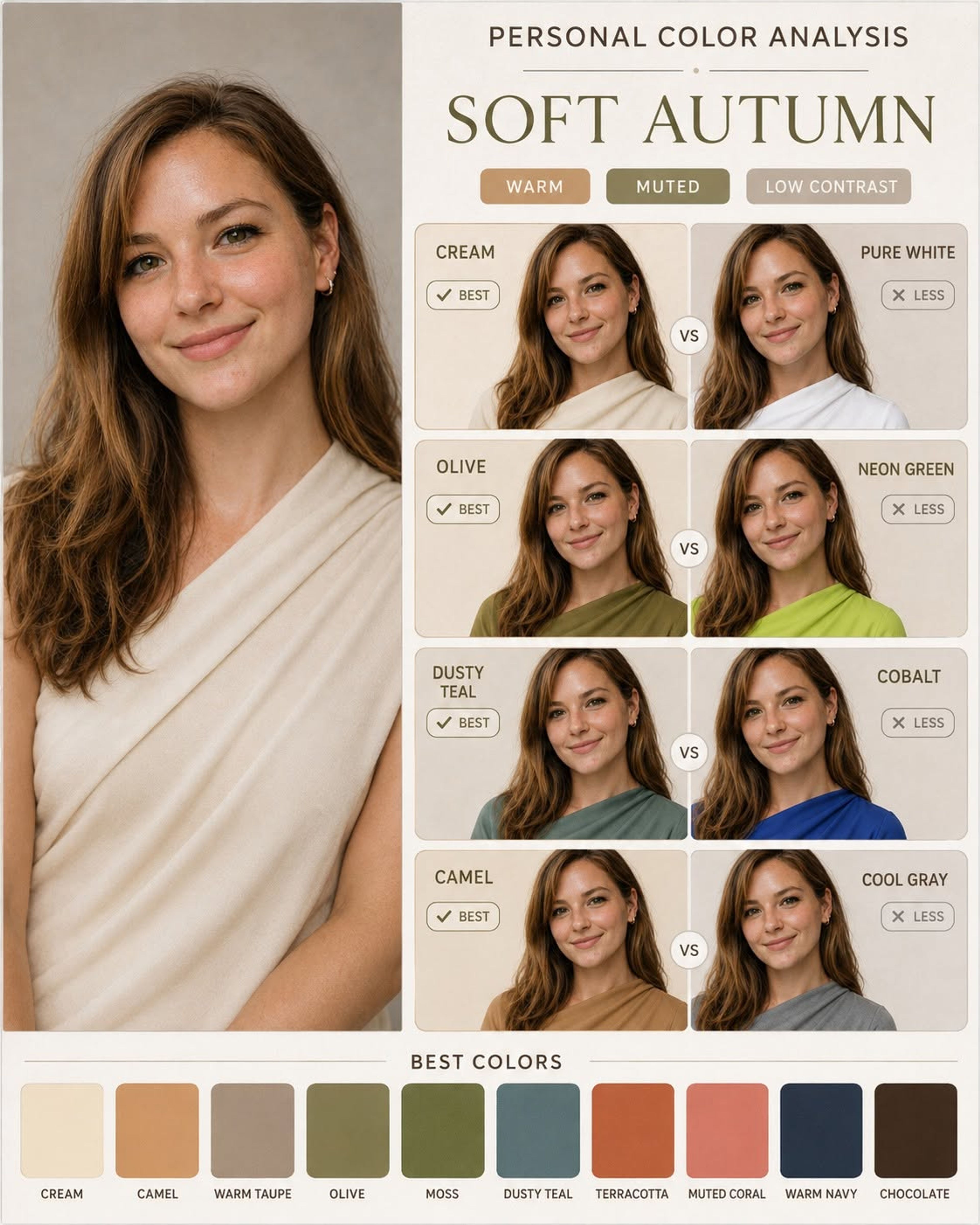 Design Personal Color Analysis Graphics