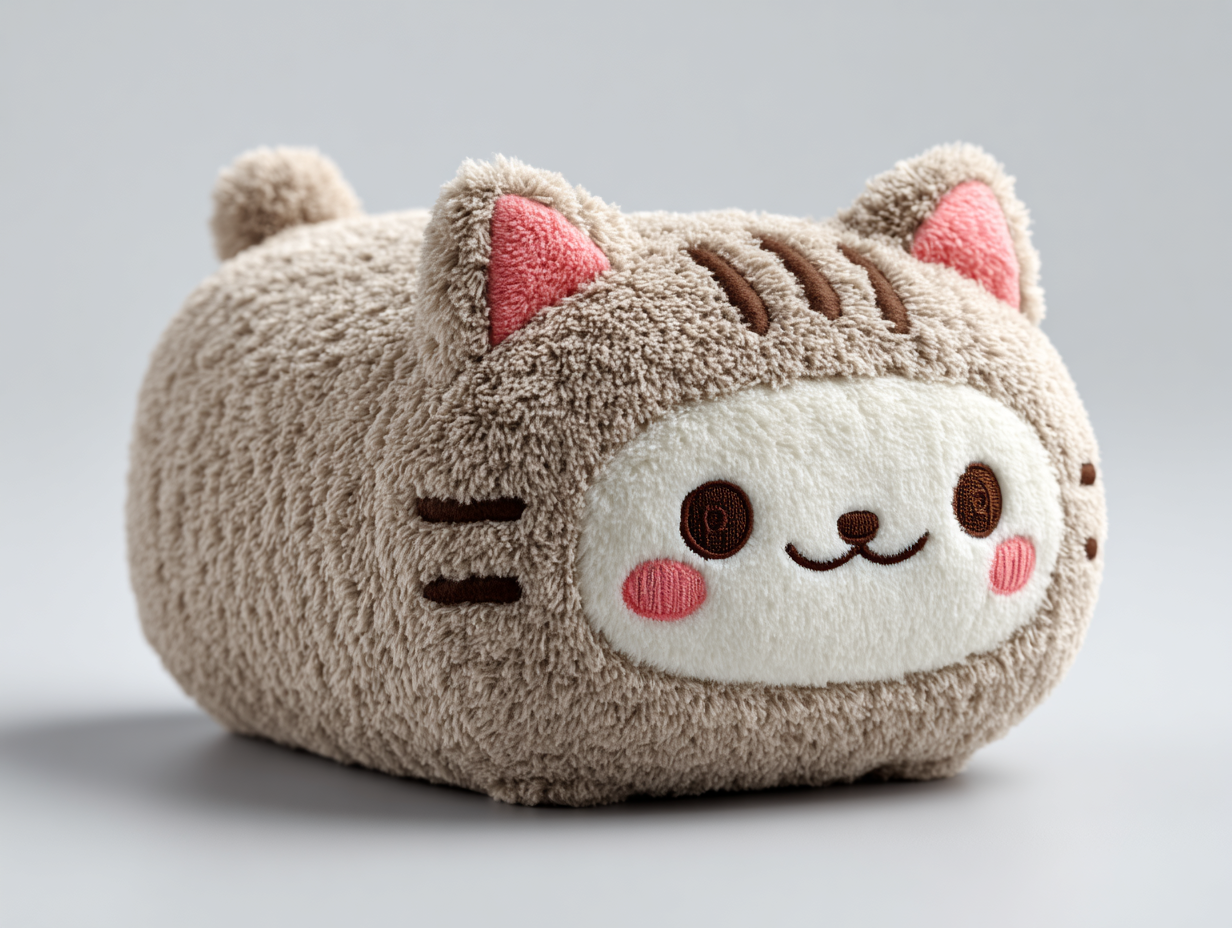 Tsum Tsum Kitten Plush Toy Photo