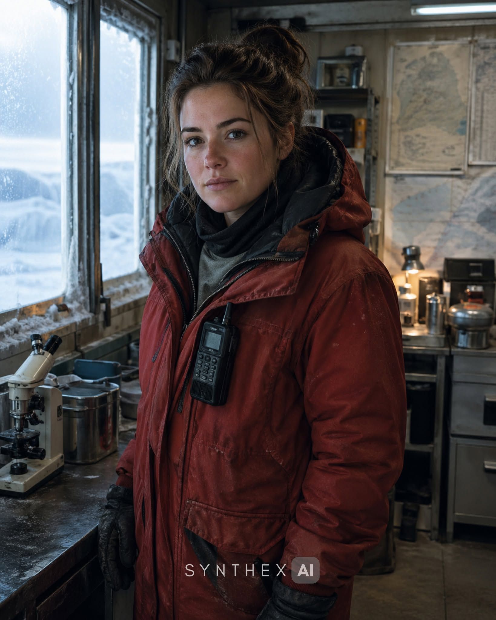 Generate Arctic Research Station Portraits