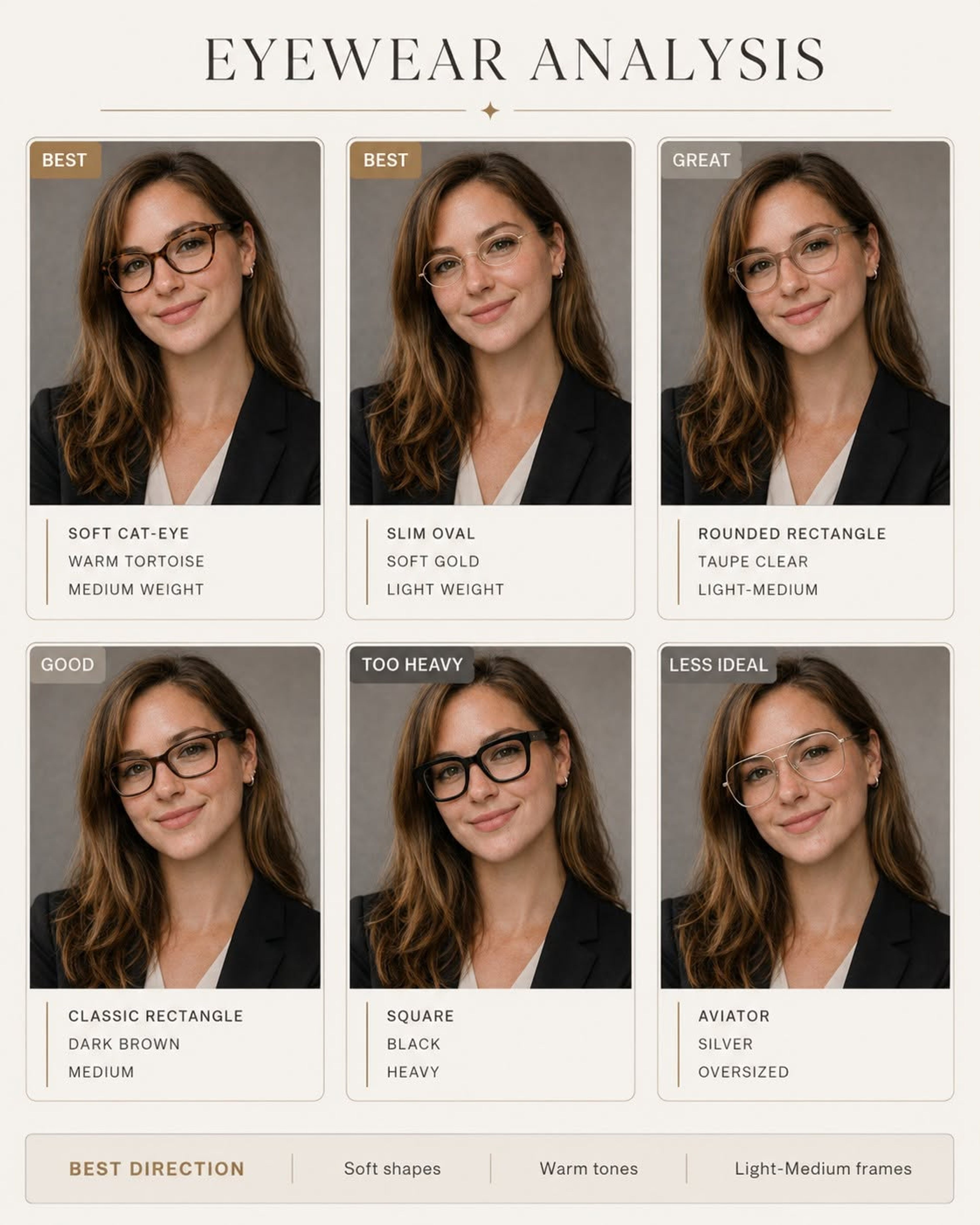 Design Eyewear Analysis Graphics