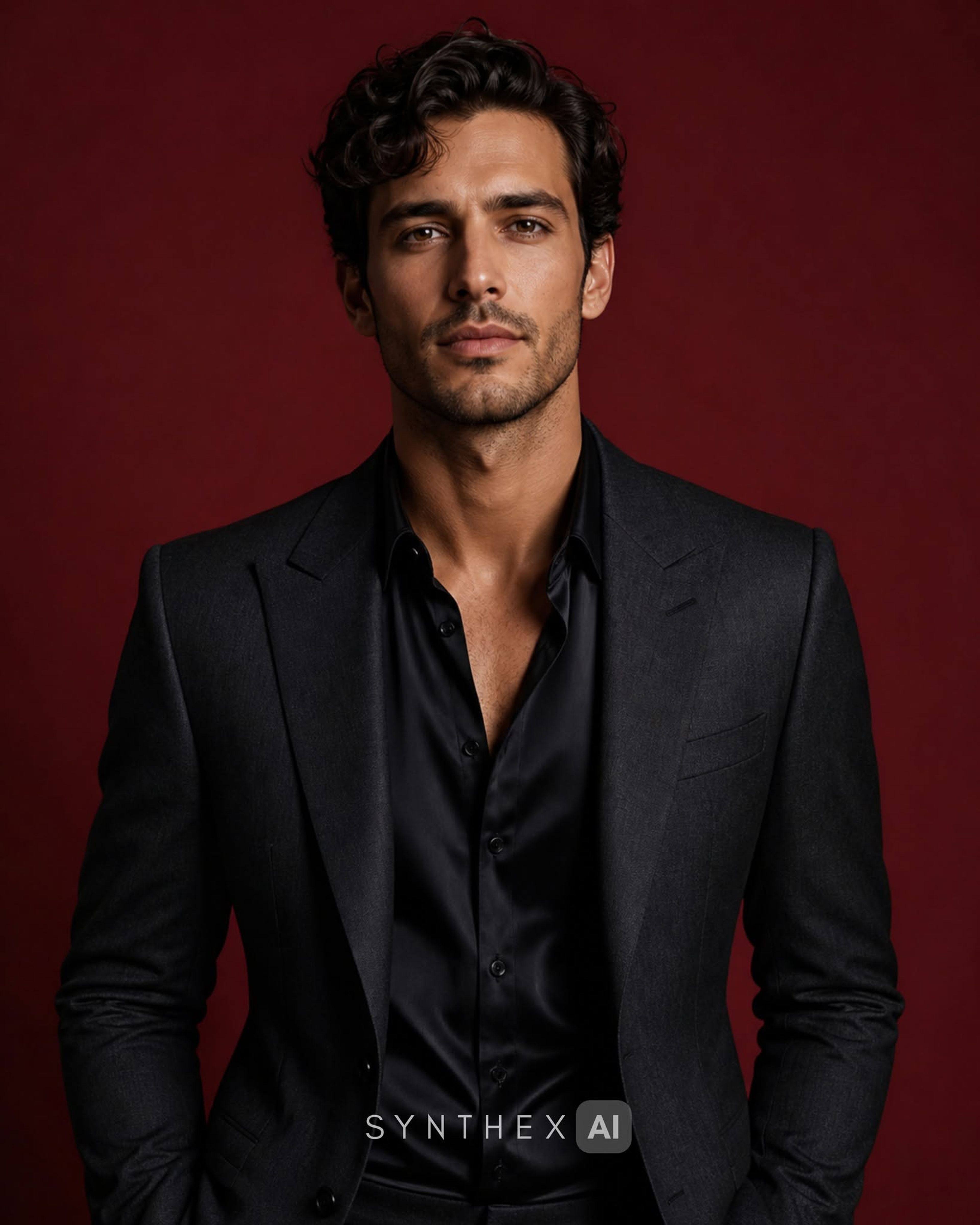 Create Oxblood Studio Editorial Portraits
